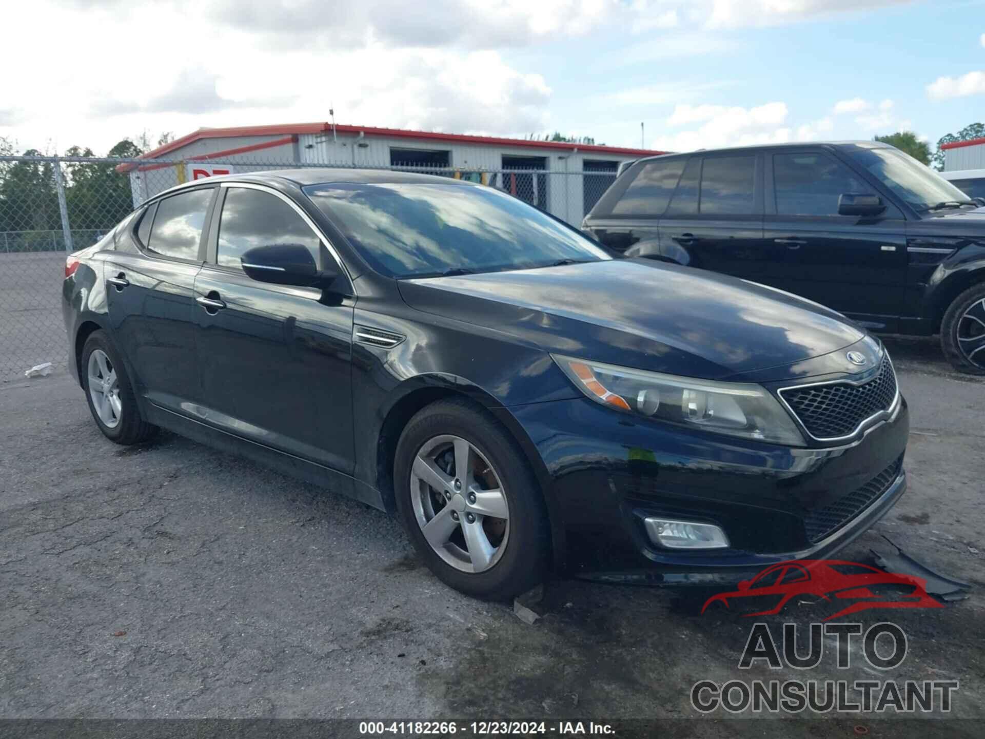 KIA OPTIMA 2015 - KNAGM4A74F5659486