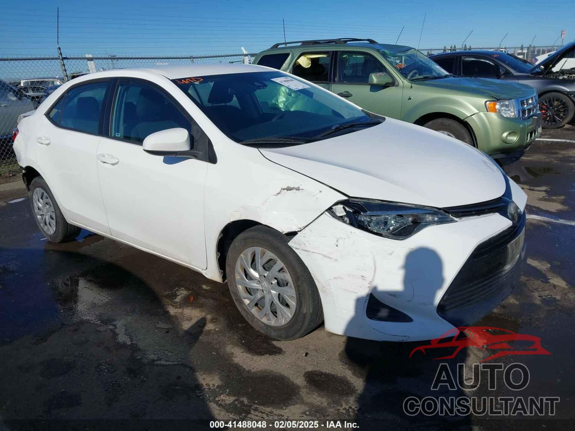 TOYOTA COROLLA 2019 - 2T1BURHE3KC239102