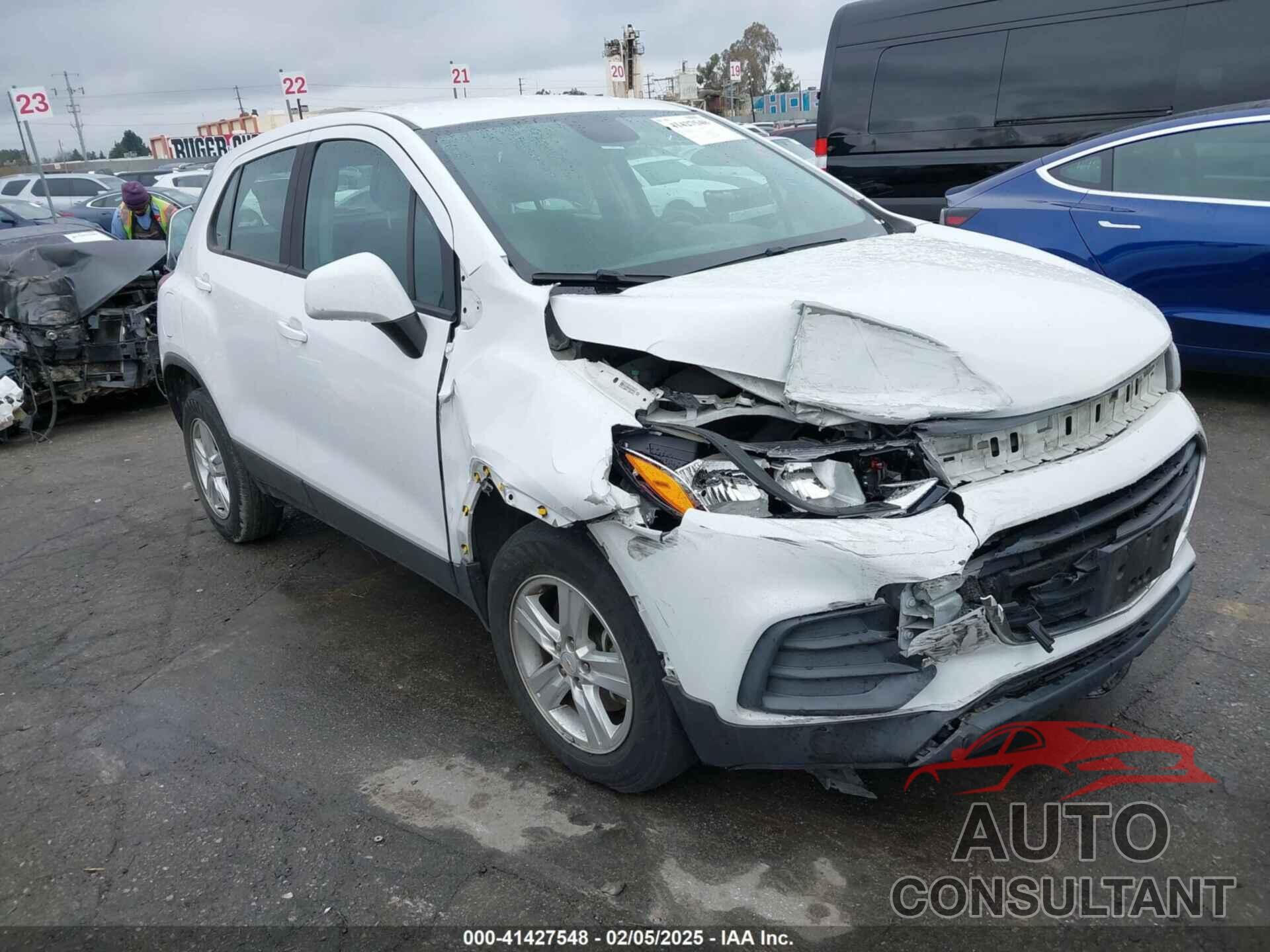 CHEVROLET TRAX 2017 - KL7CJNSB4HB189965