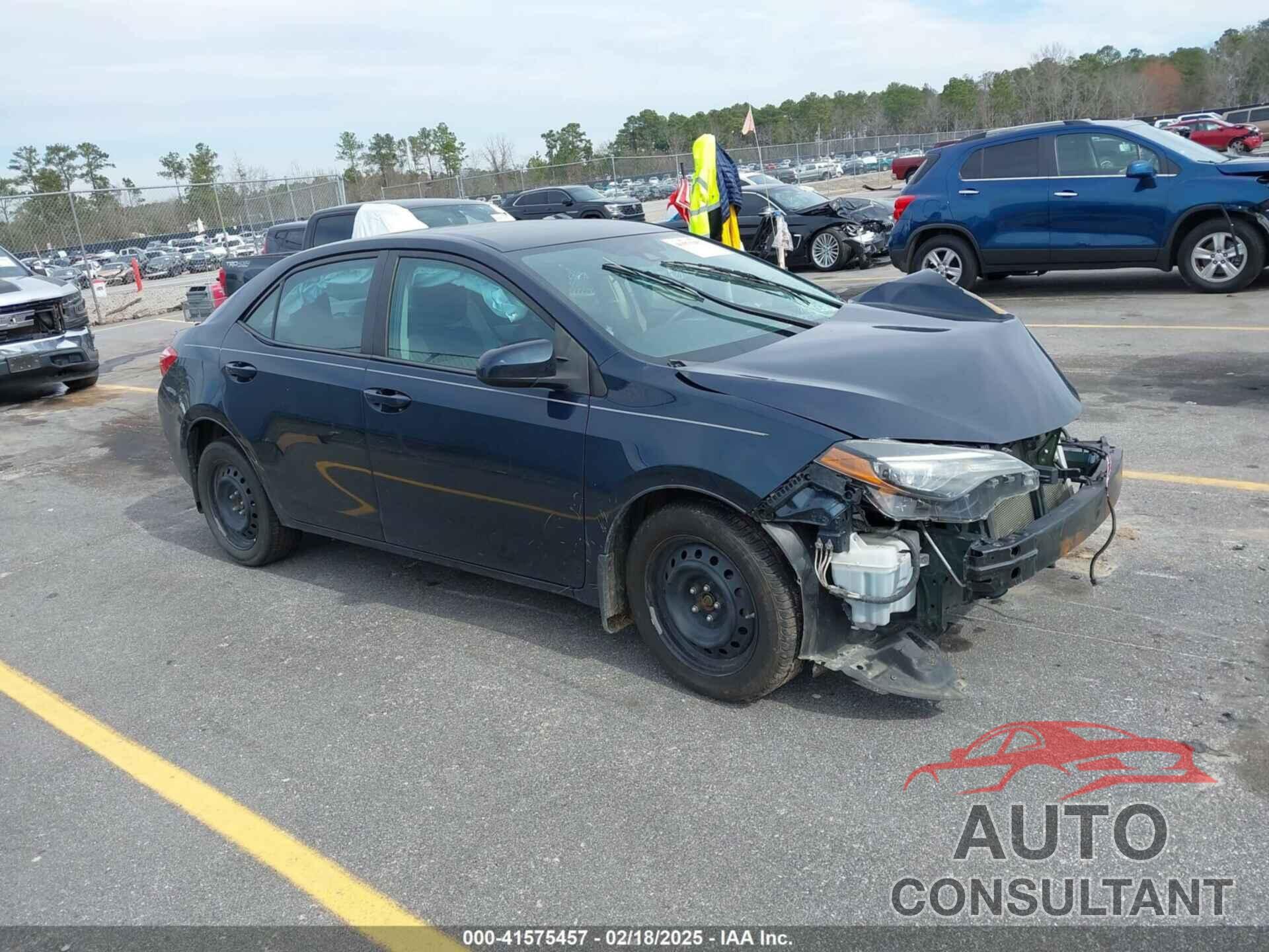 TOYOTA COROLLA 2018 - 2T1BURHEXJC091738