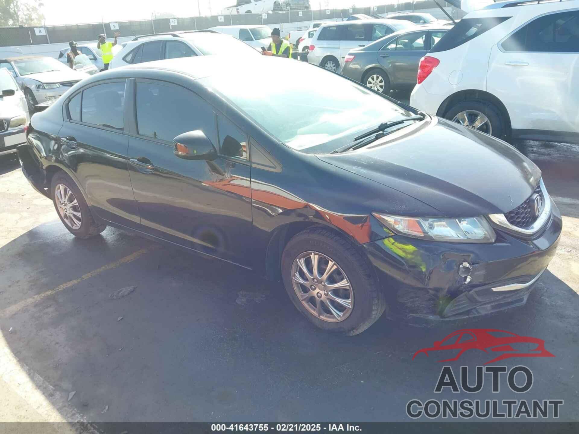 HONDA CIVIC 2013 - 19XFB2F53DE274535