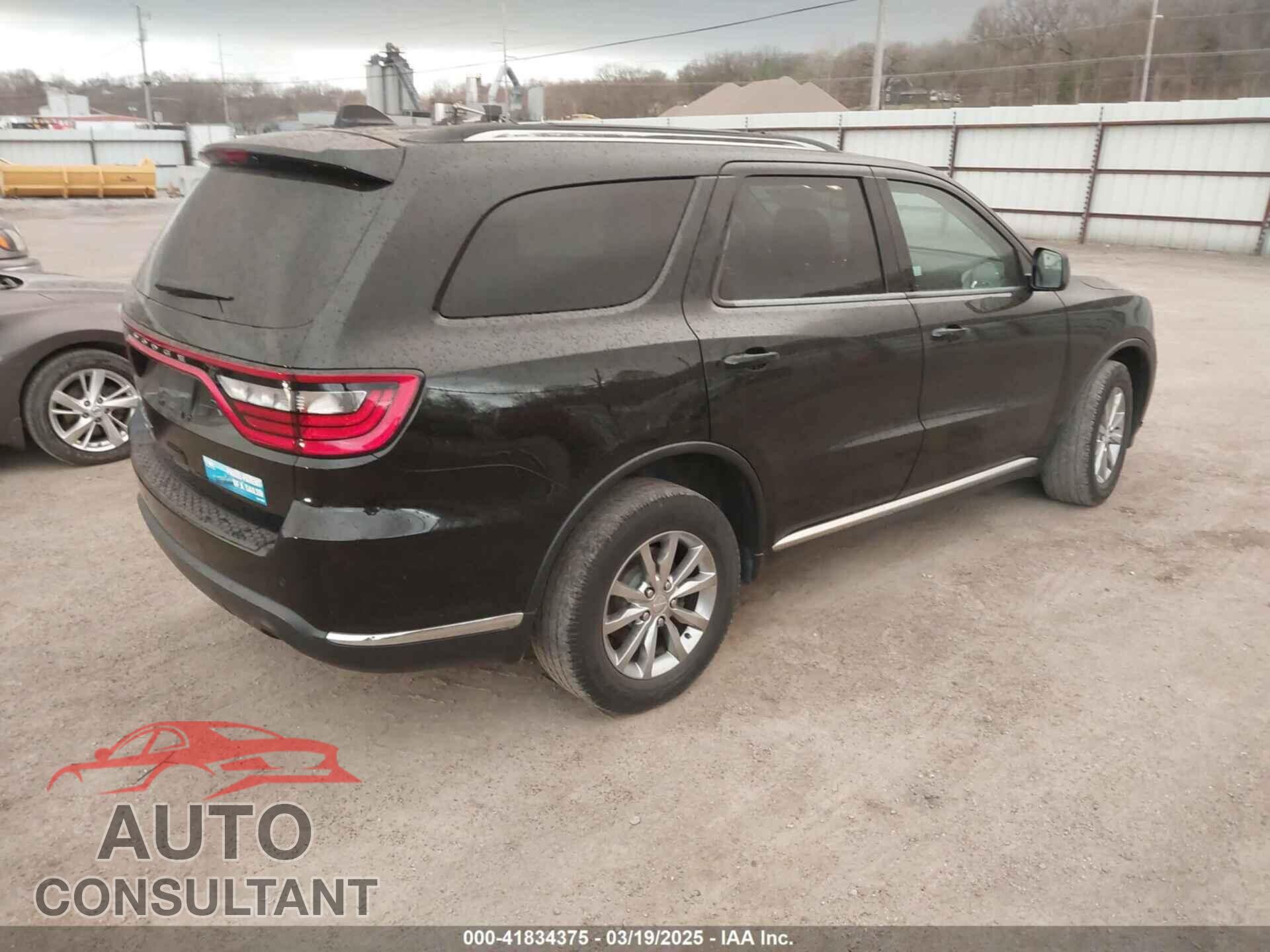 DODGE DURANGO 2018 - 1C4RDJAG4JC101202