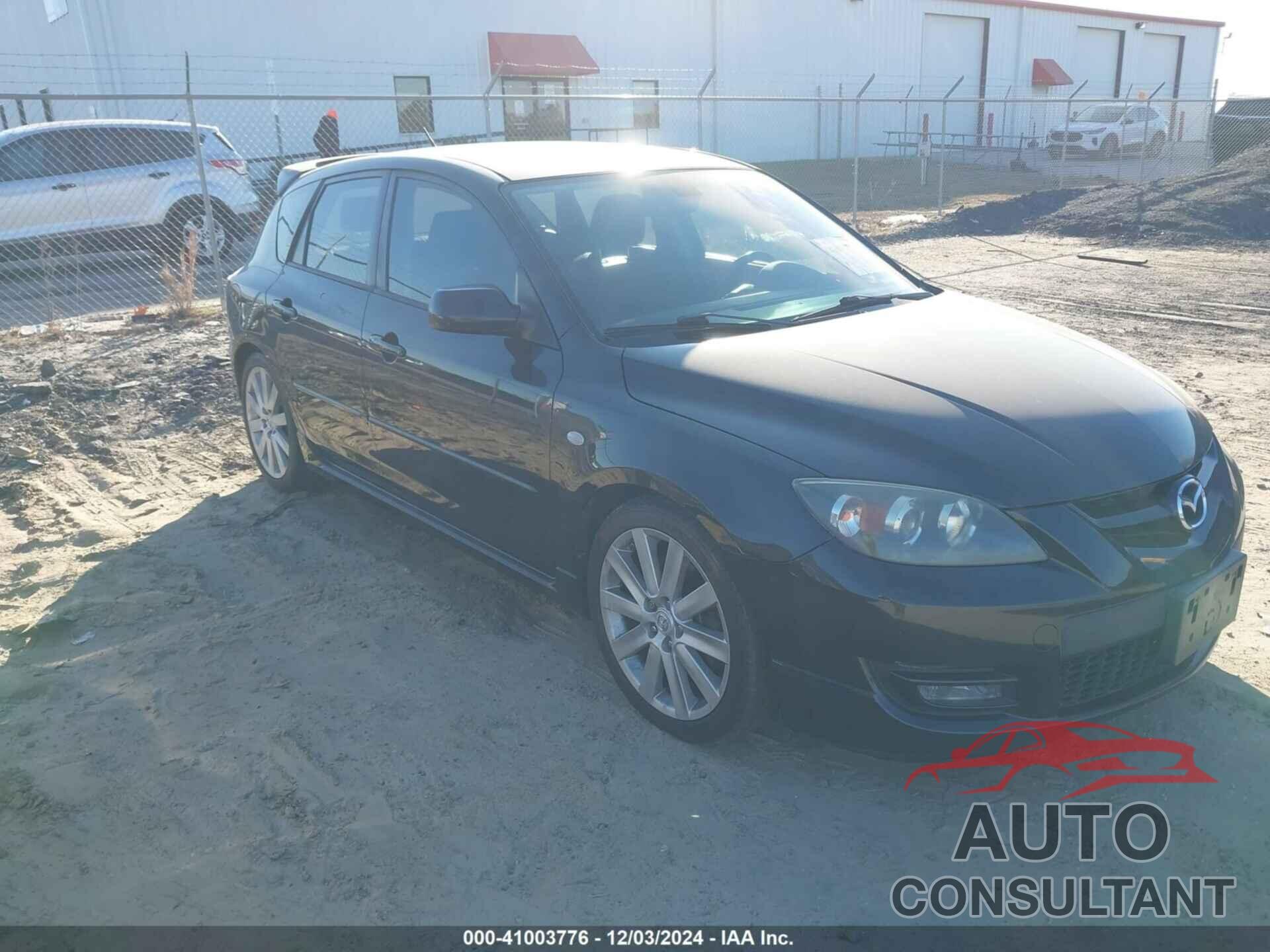 MAZDA MAZDASPEED3 2009 - JM1BK34M391245948