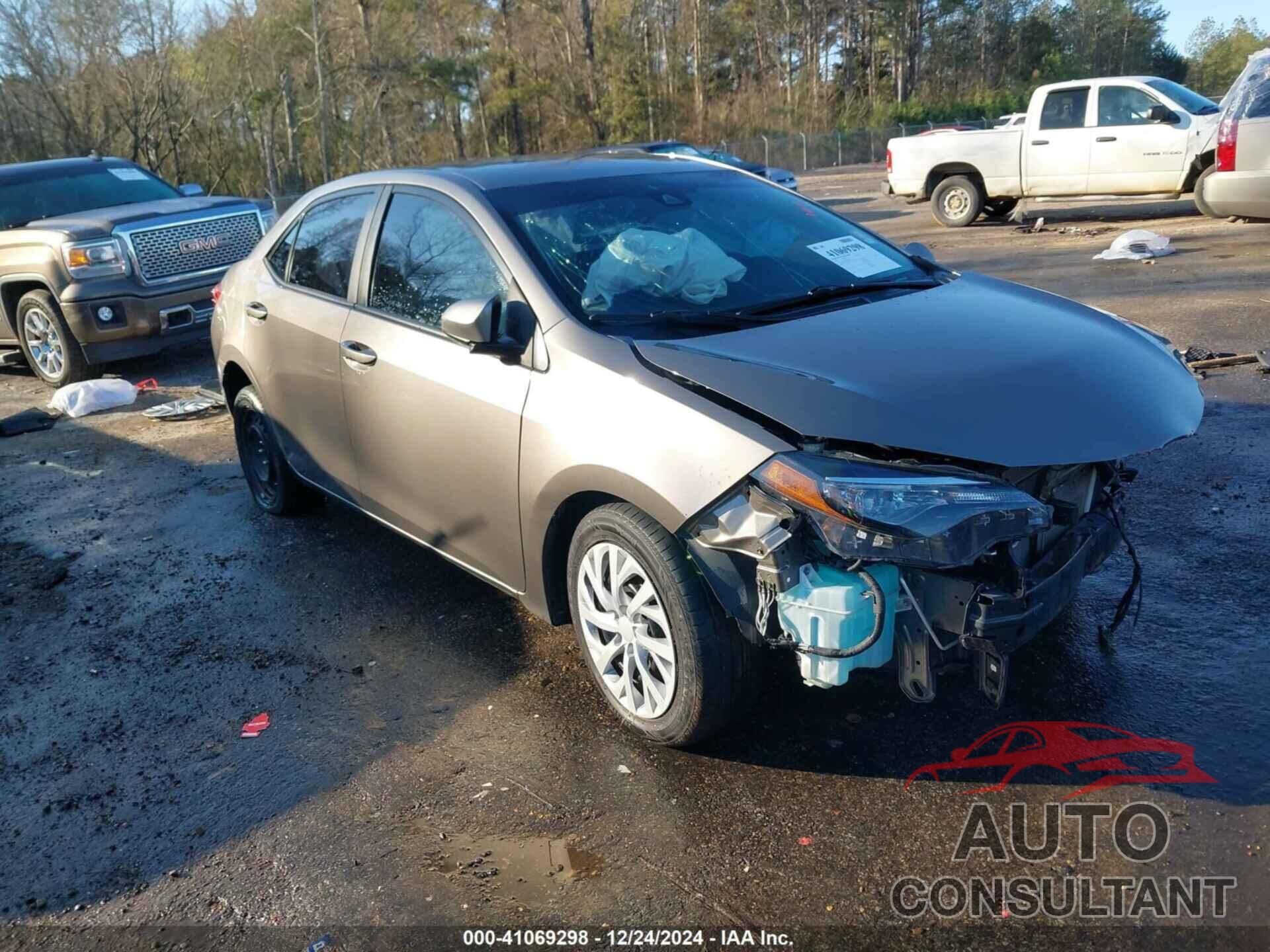 TOYOTA COROLLA 2019 - 2T1BURHE9KC231988