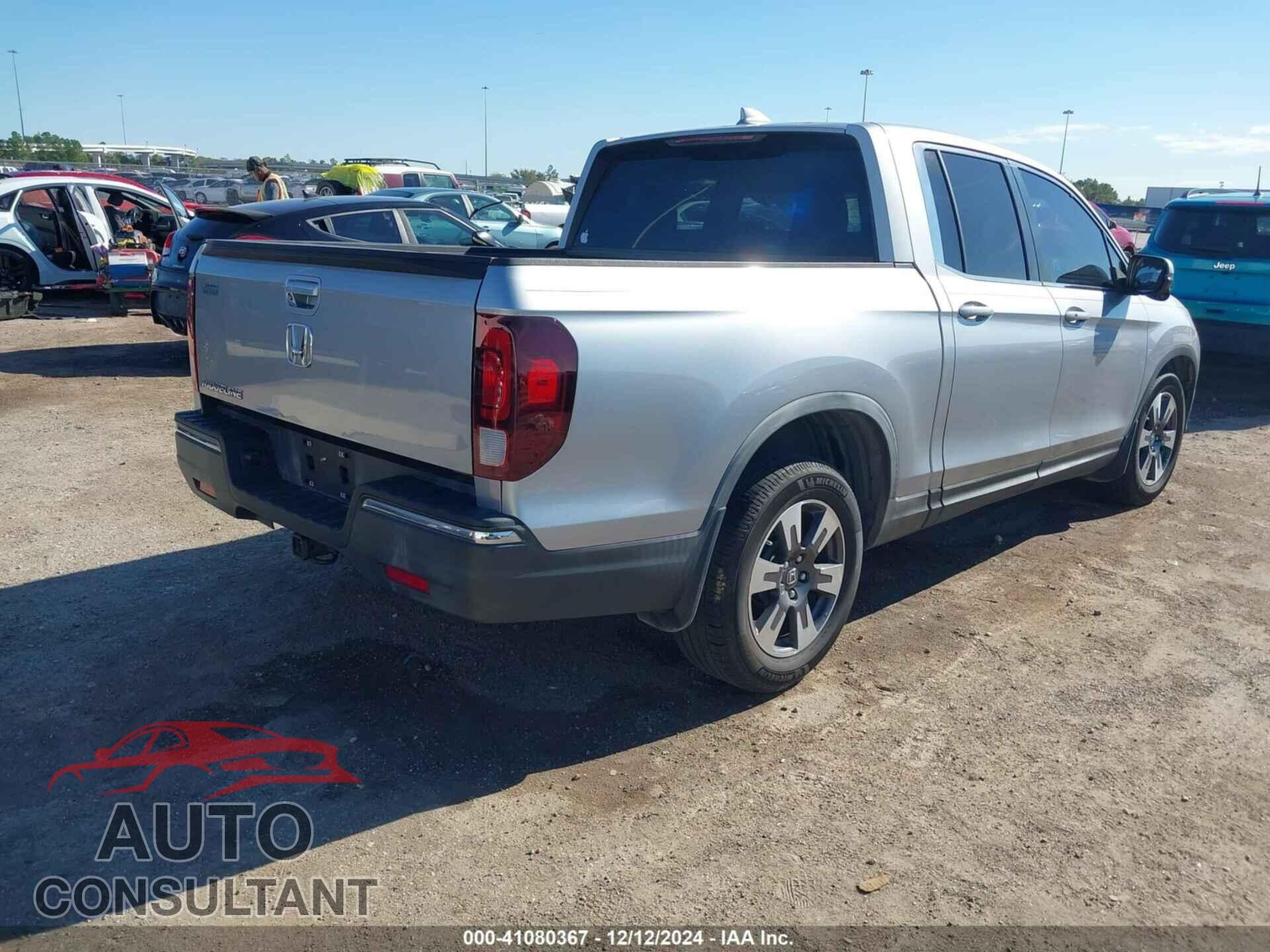 HONDA RIDGELINE 2017 - 5FPYK2F68HB007996