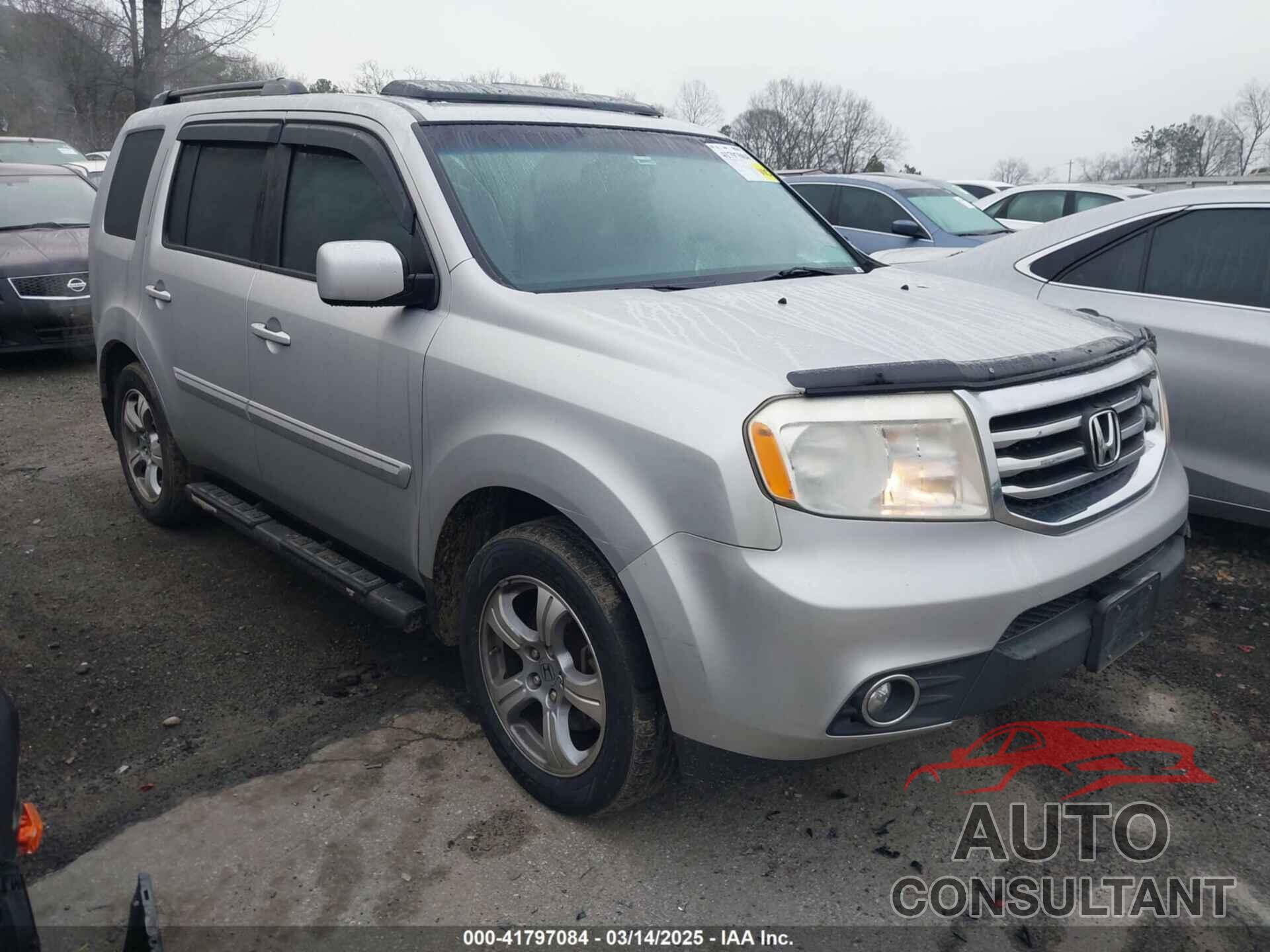 HONDA PILOT 2013 - 5FNYF3H75DB012205
