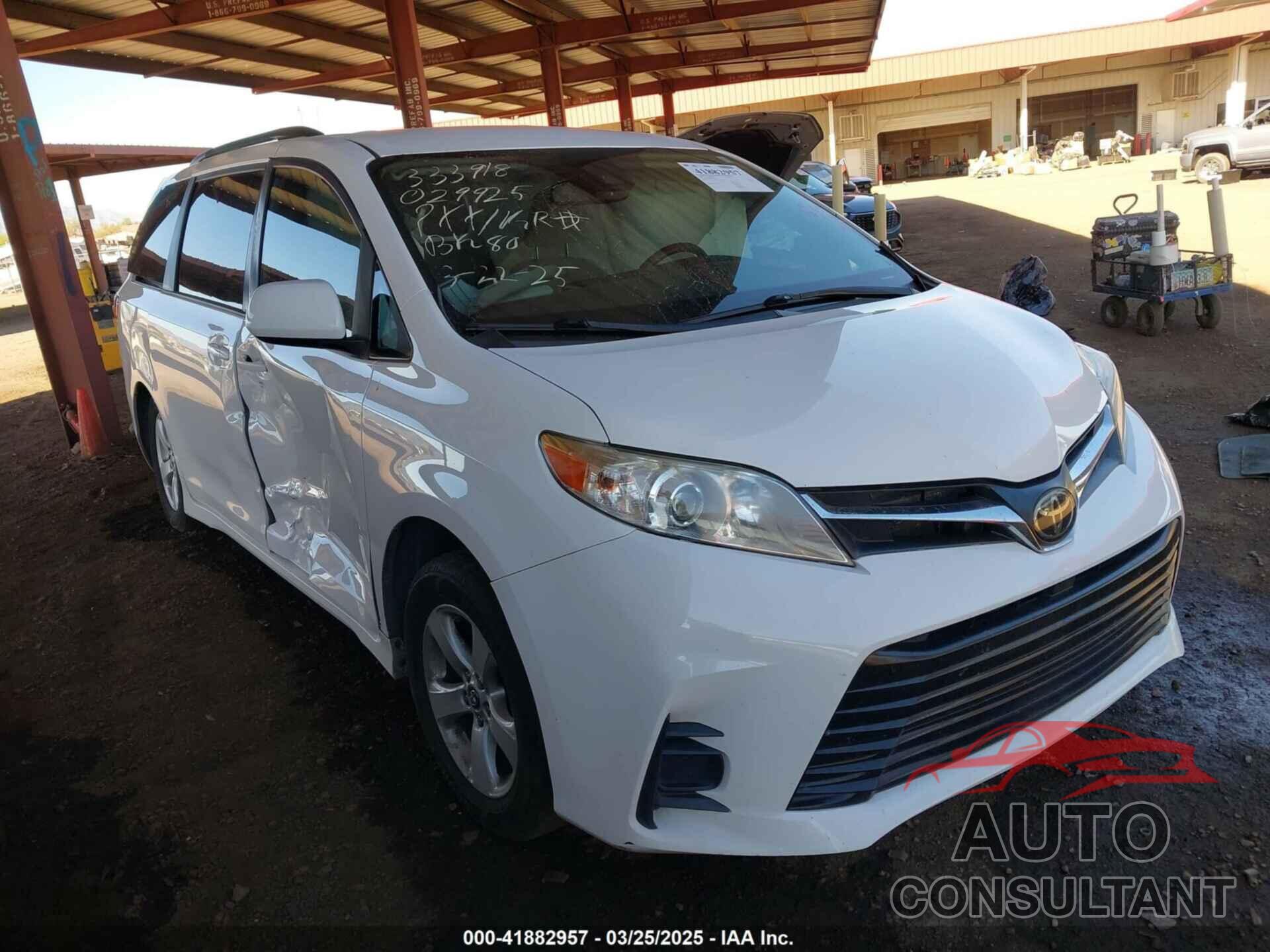 TOYOTA SIENNA 2020 - 5TDKZ3DC0LS029925