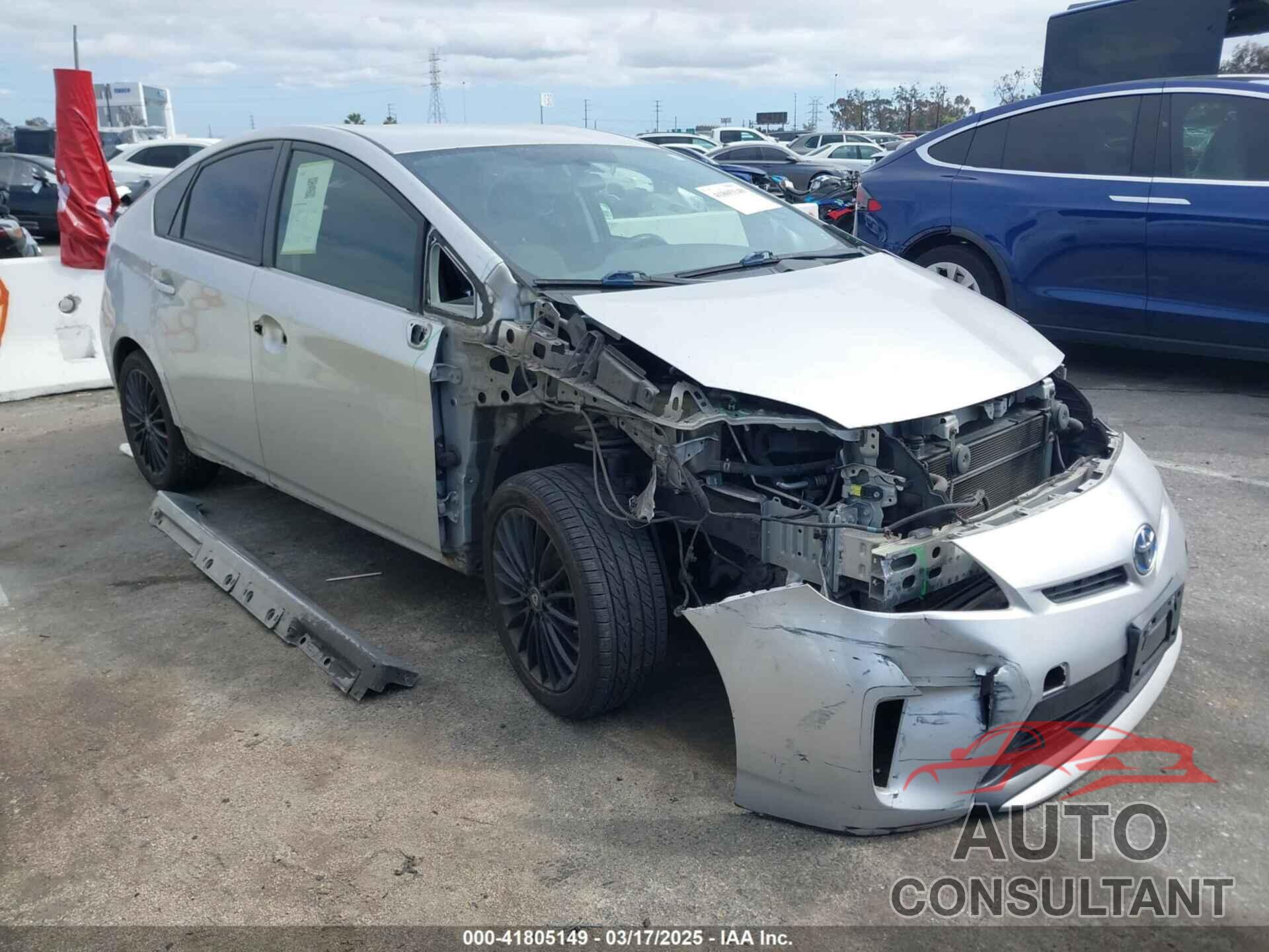 TOYOTA PRIUS 2012 - JTDKN3DU6C1531372