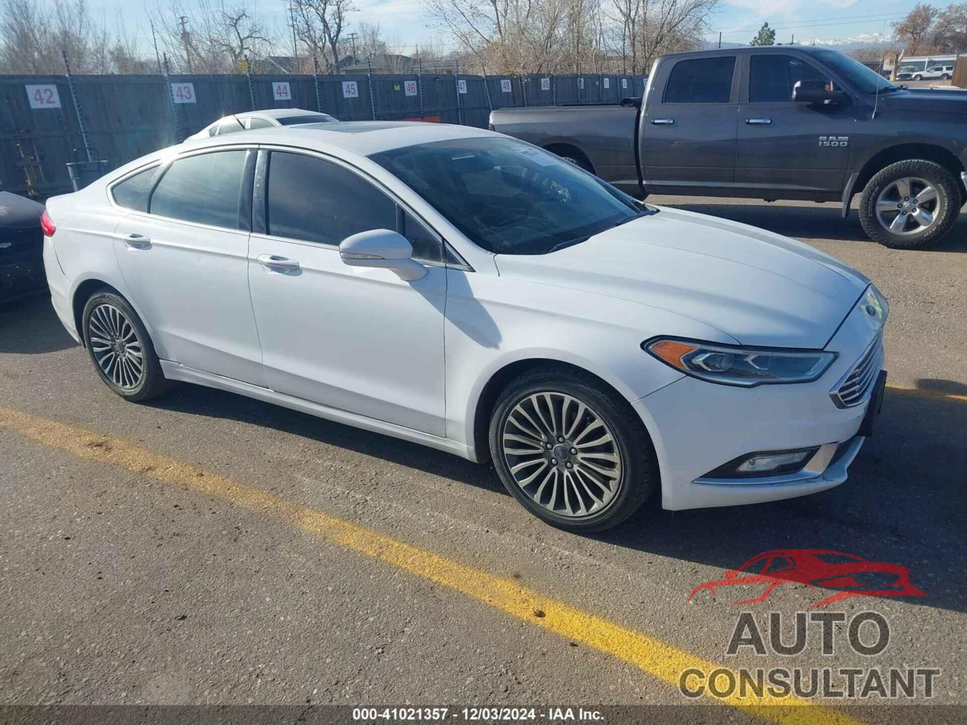 FORD FUSION 2017 - 3FA6P0T92HR264399