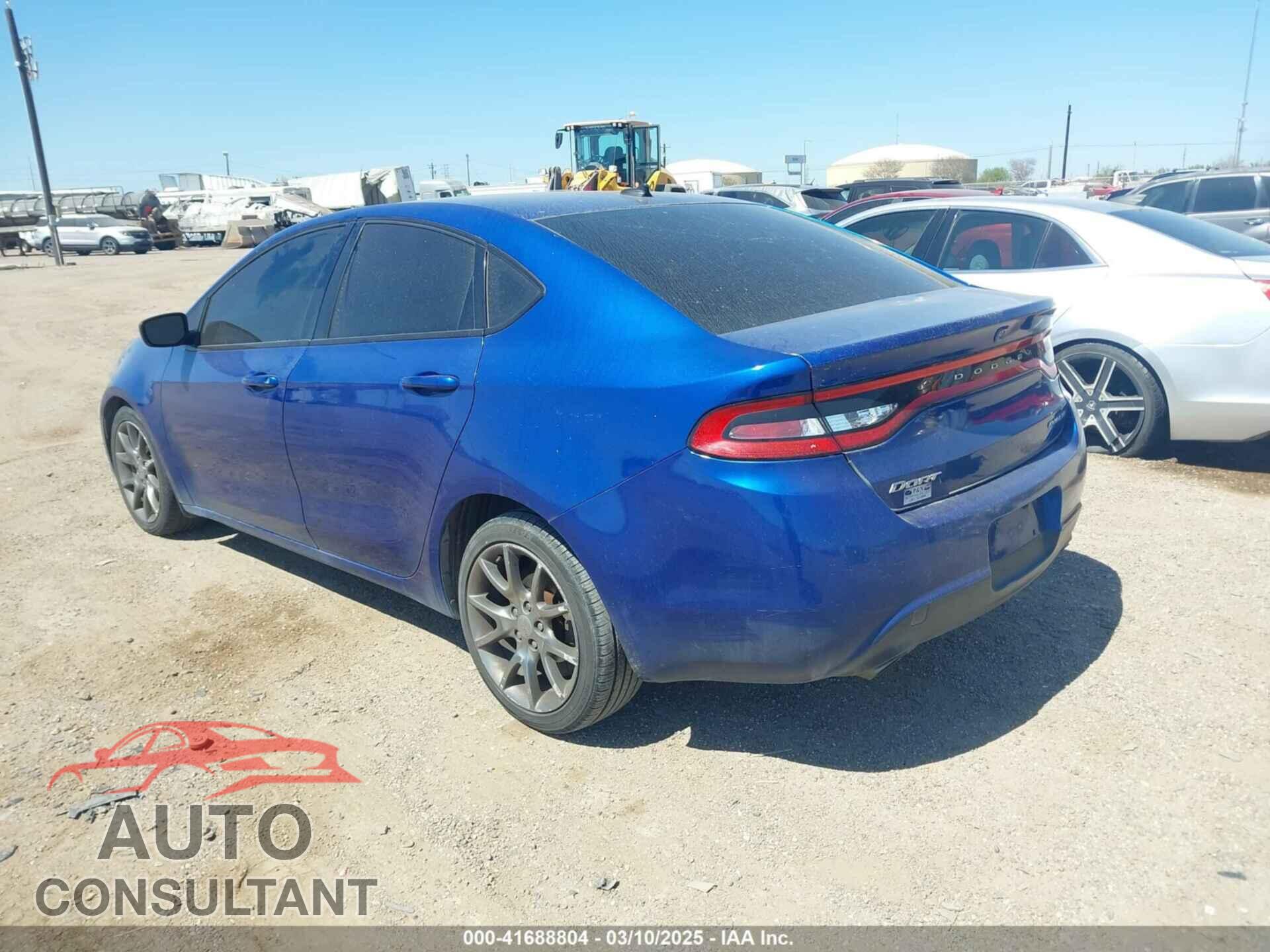 DODGE DART 2013 - 1C3CDFBA9DD339305