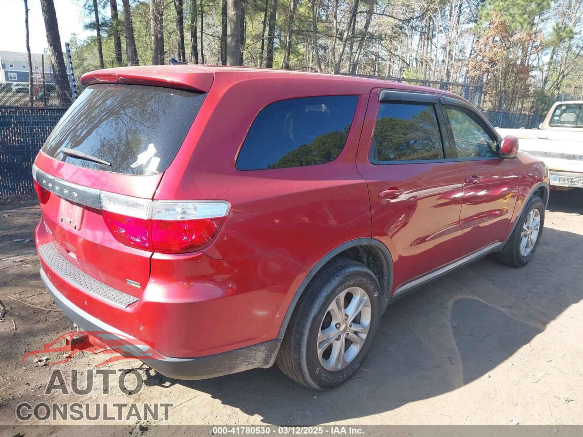 DODGE DURANGO 2011 - 1D4RE2GG5BC684829
