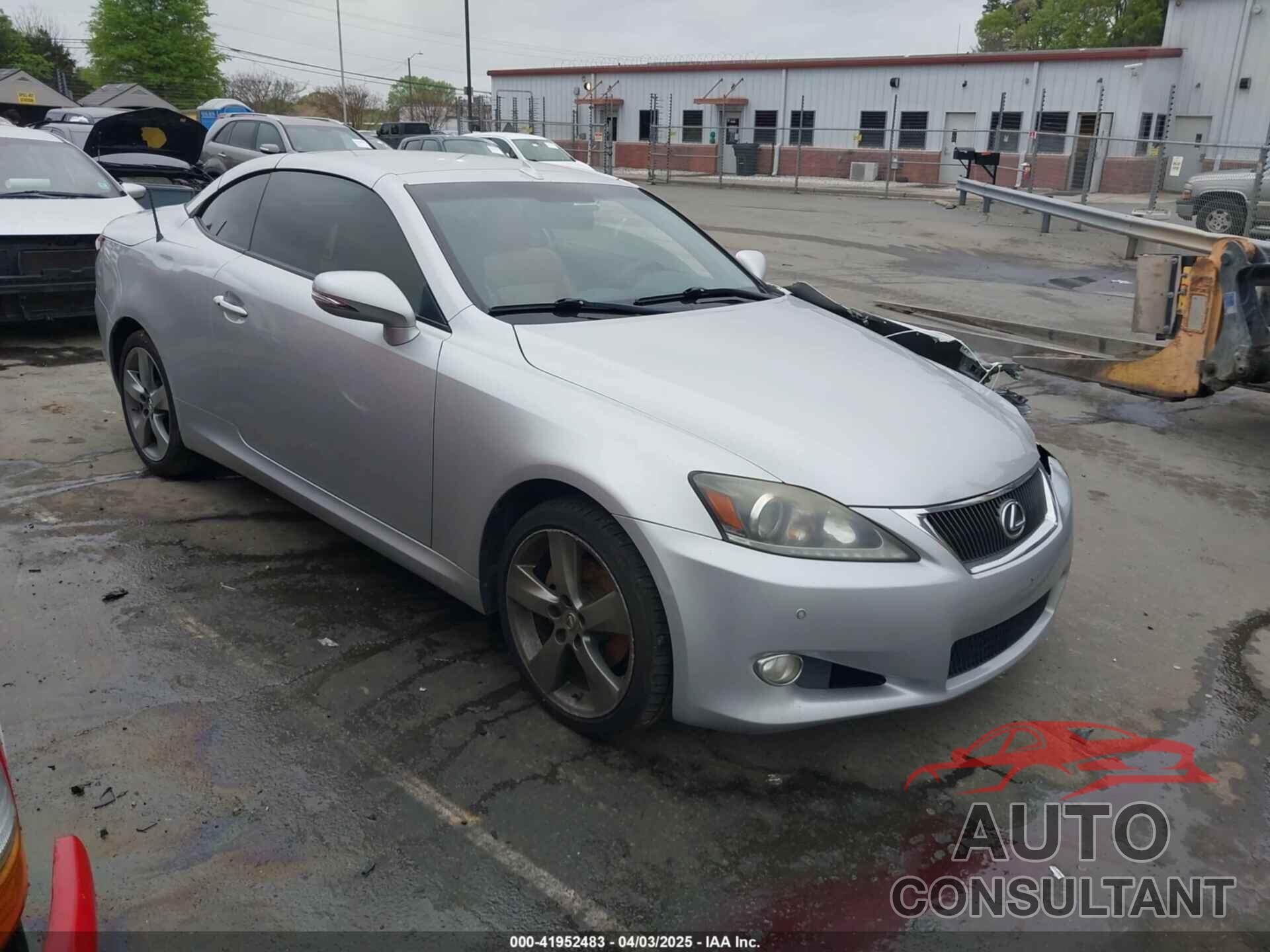 LEXUS IS 250C 2011 - JTHFF2C2XB2520729