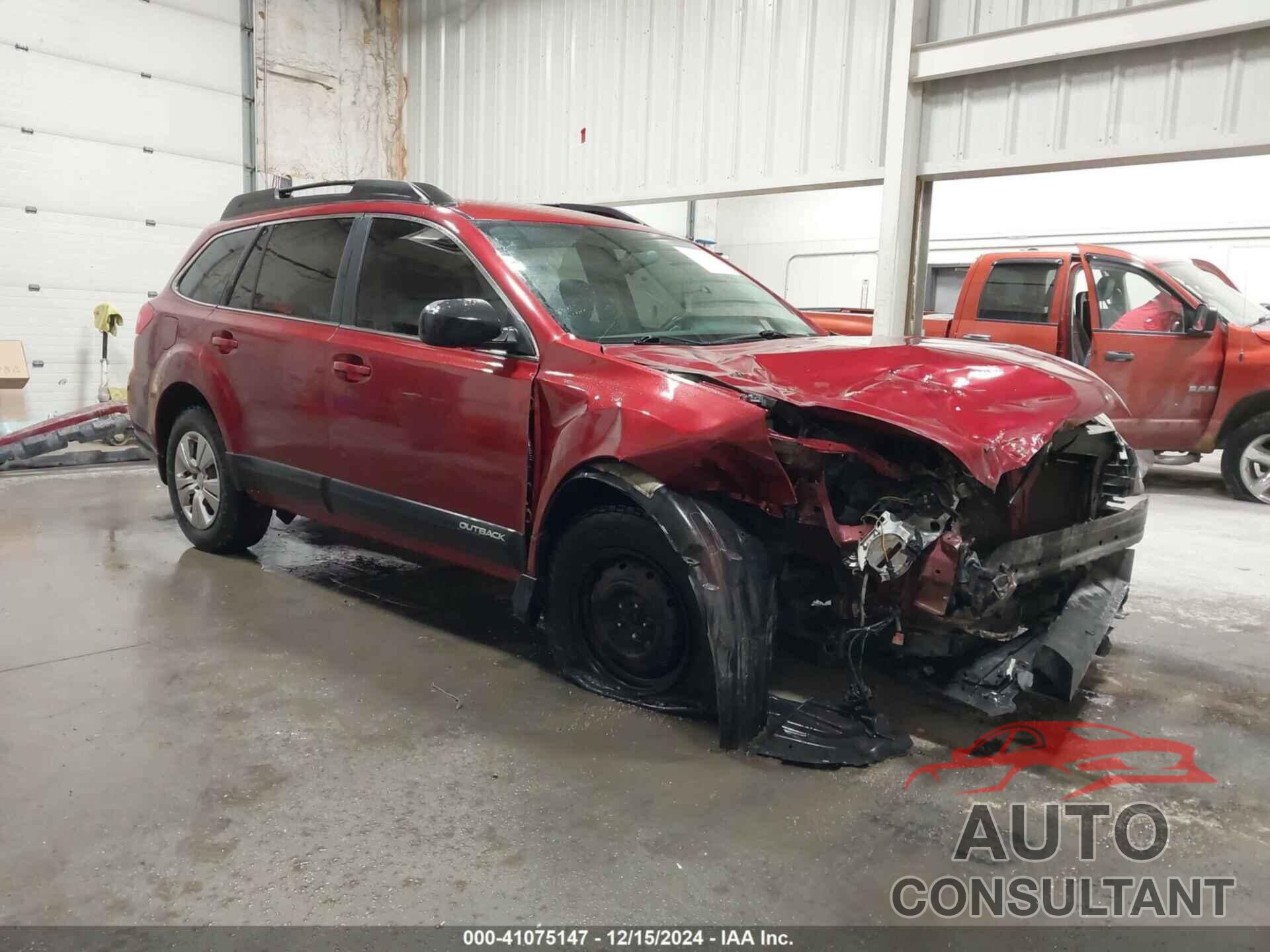 SUBARU OUTBACK 2013 - 4S4BRBAC2D3312498