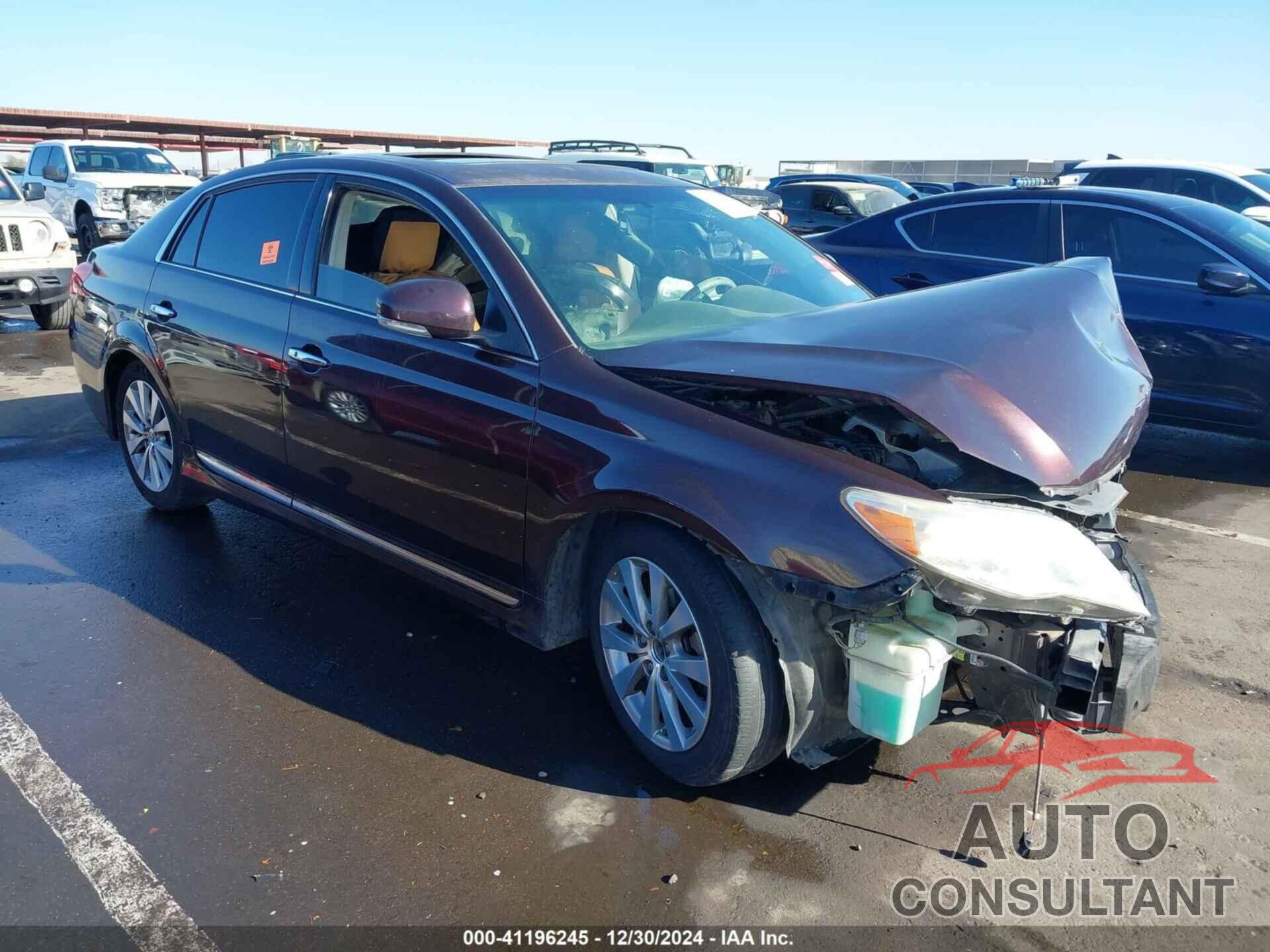 TOYOTA AVALON 2011 - 4T1BK3DB3BU431018