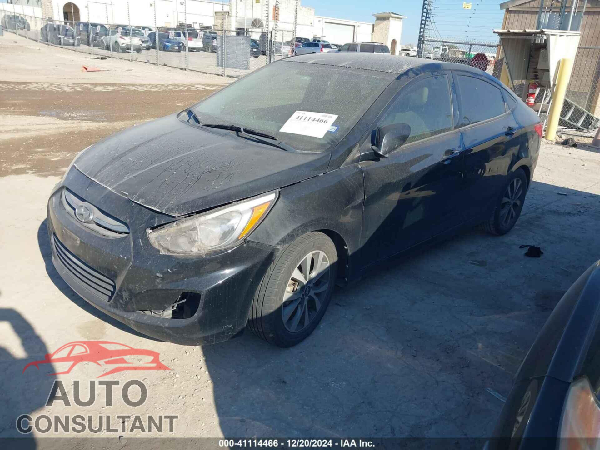 HYUNDAI ACCENT 2017 - KMHCT4AE0HU291850