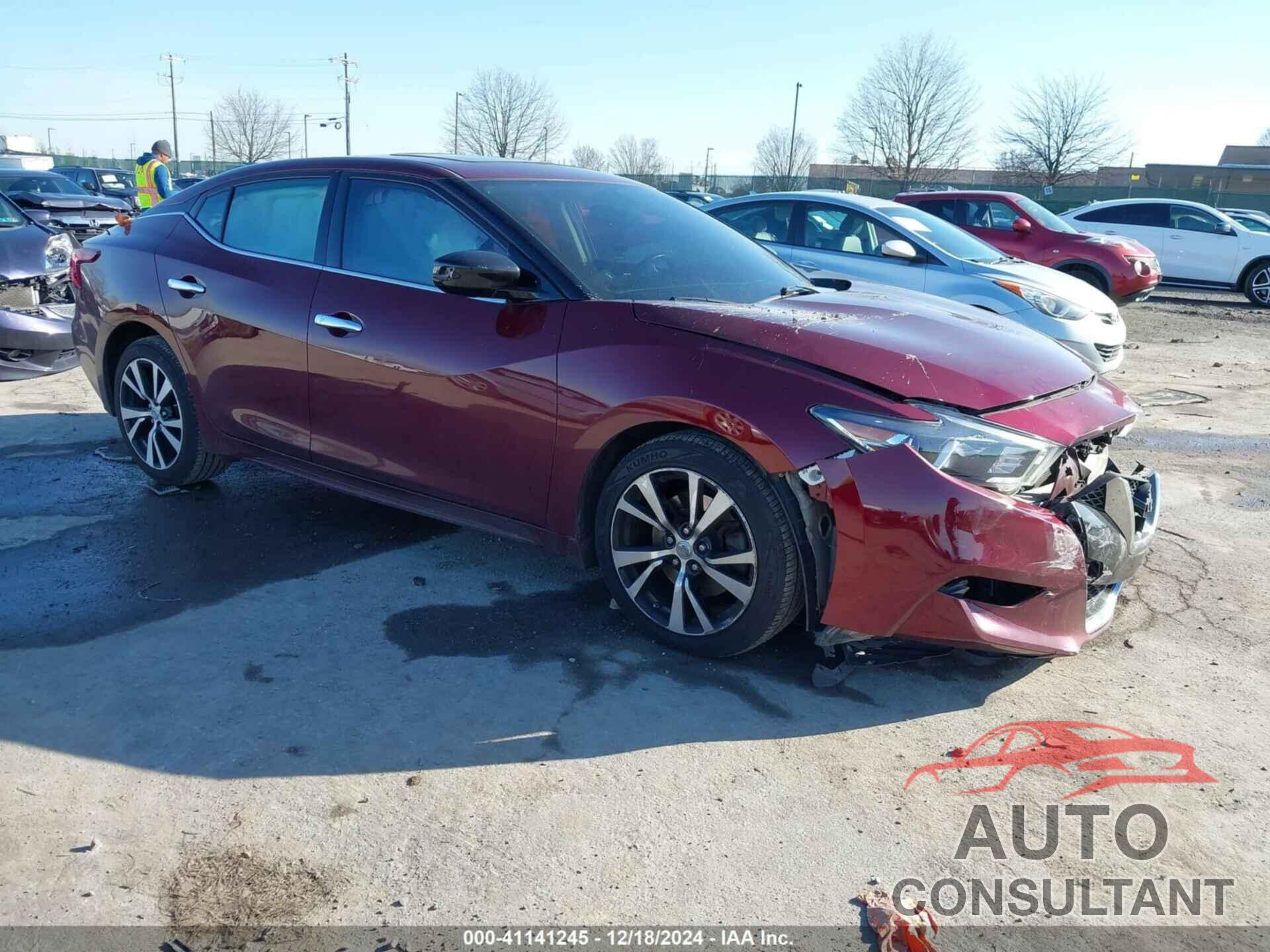 NISSAN MAXIMA 2018 - 1N4AA6AP5JC367756