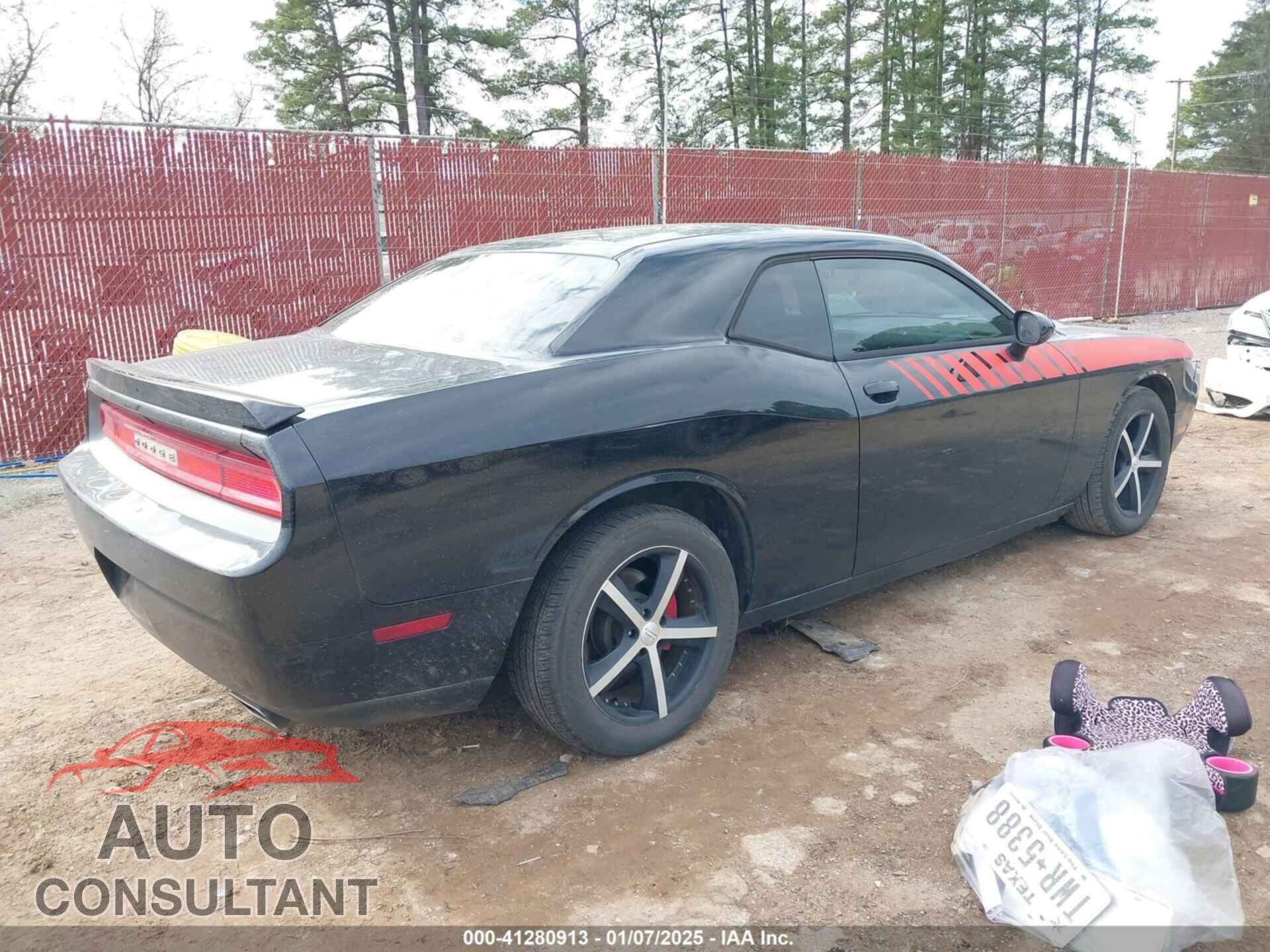 DODGE CHALLENGER 2013 - 2C3CDYAG5DH628119