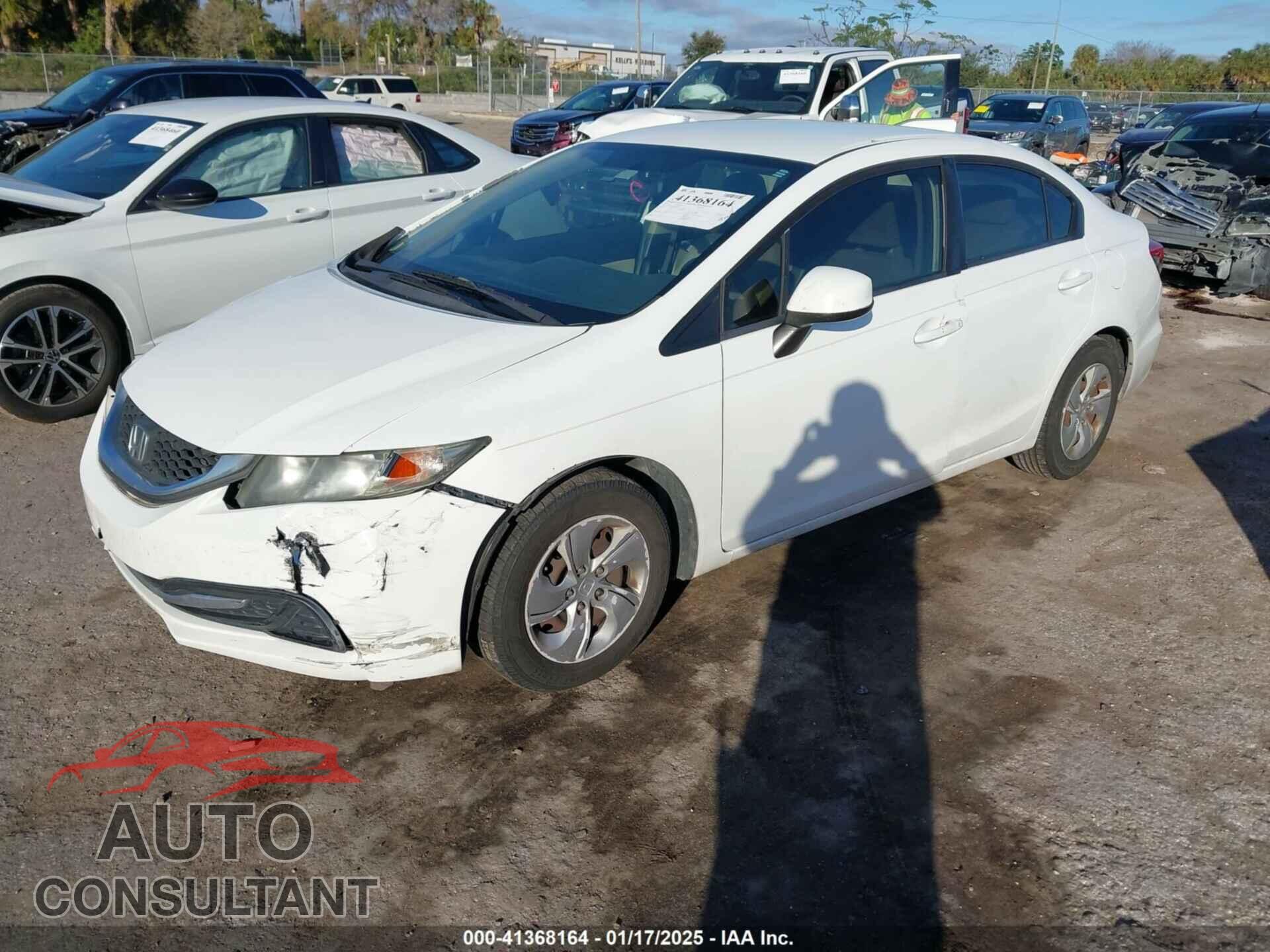 HONDA CIVIC 2013 - 19XFB2F54DE022177