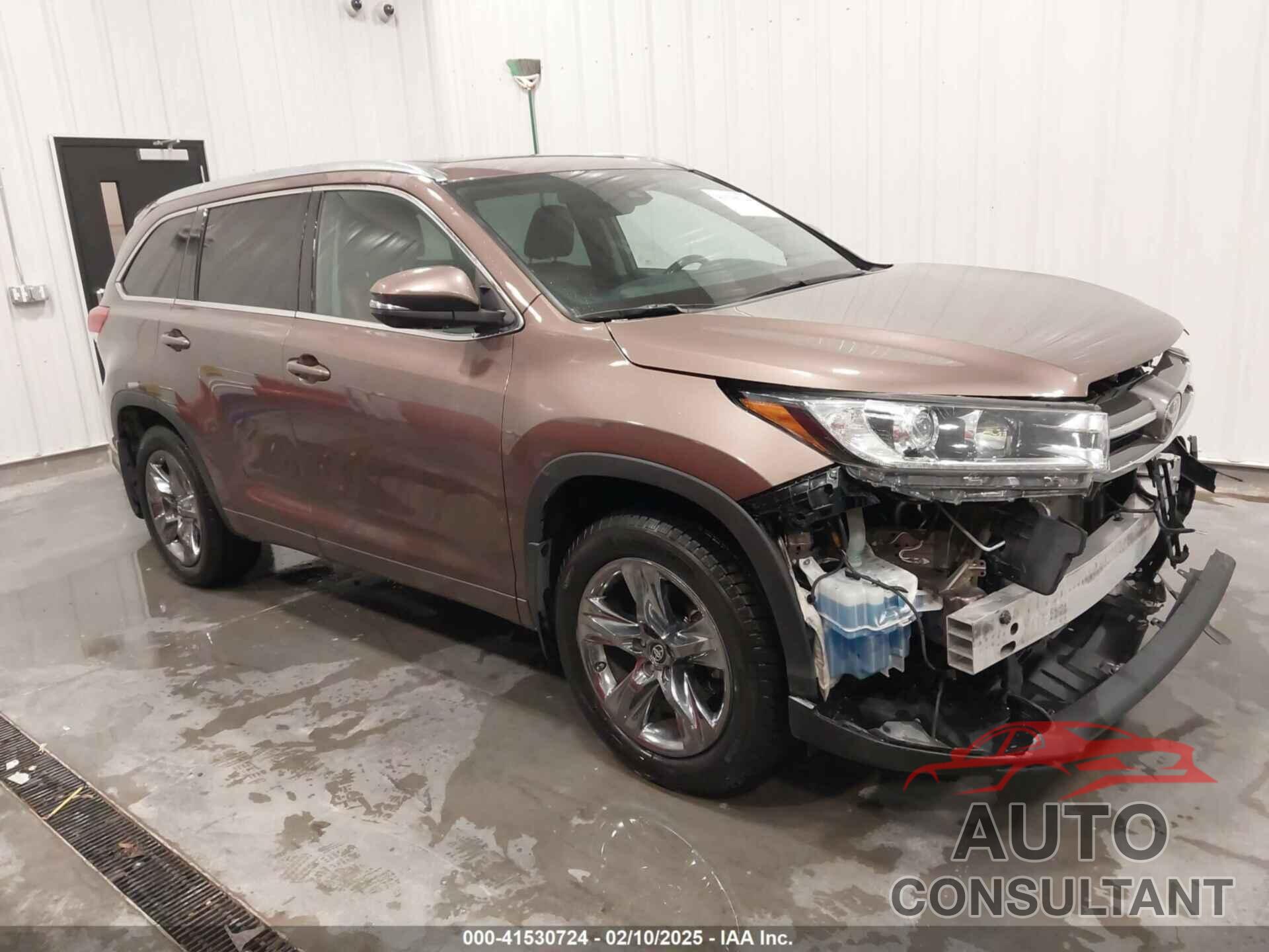 TOYOTA HIGHLANDER 2019 - 5TDDZRFH2KS990402