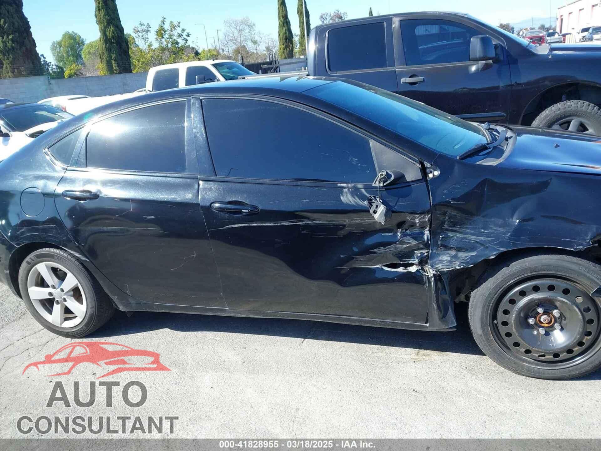 DODGE DART 2016 - 1C3CDFBB2GD661328