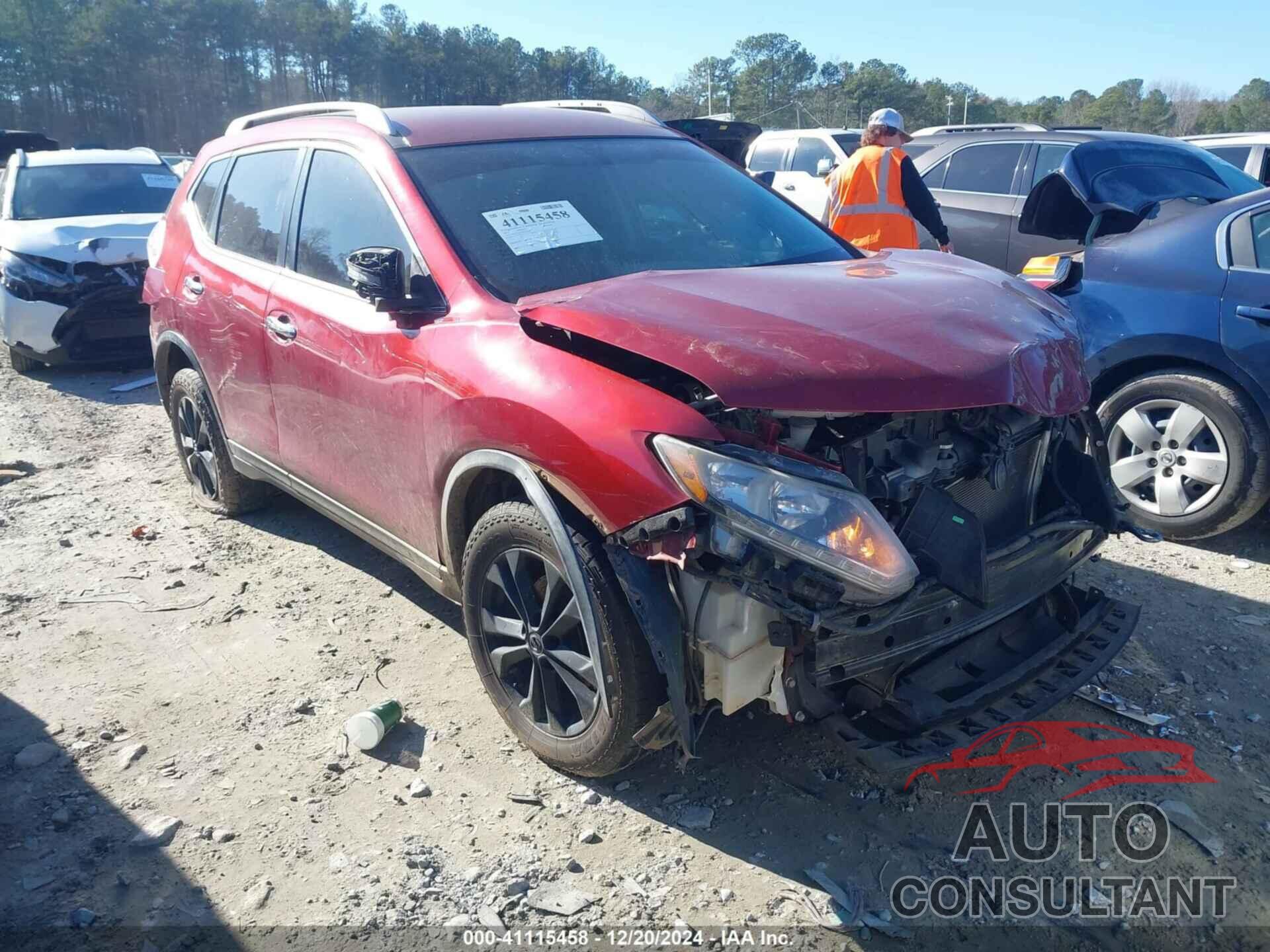 NISSAN ROGUE 2015 - KNMAT2MT6FP523194