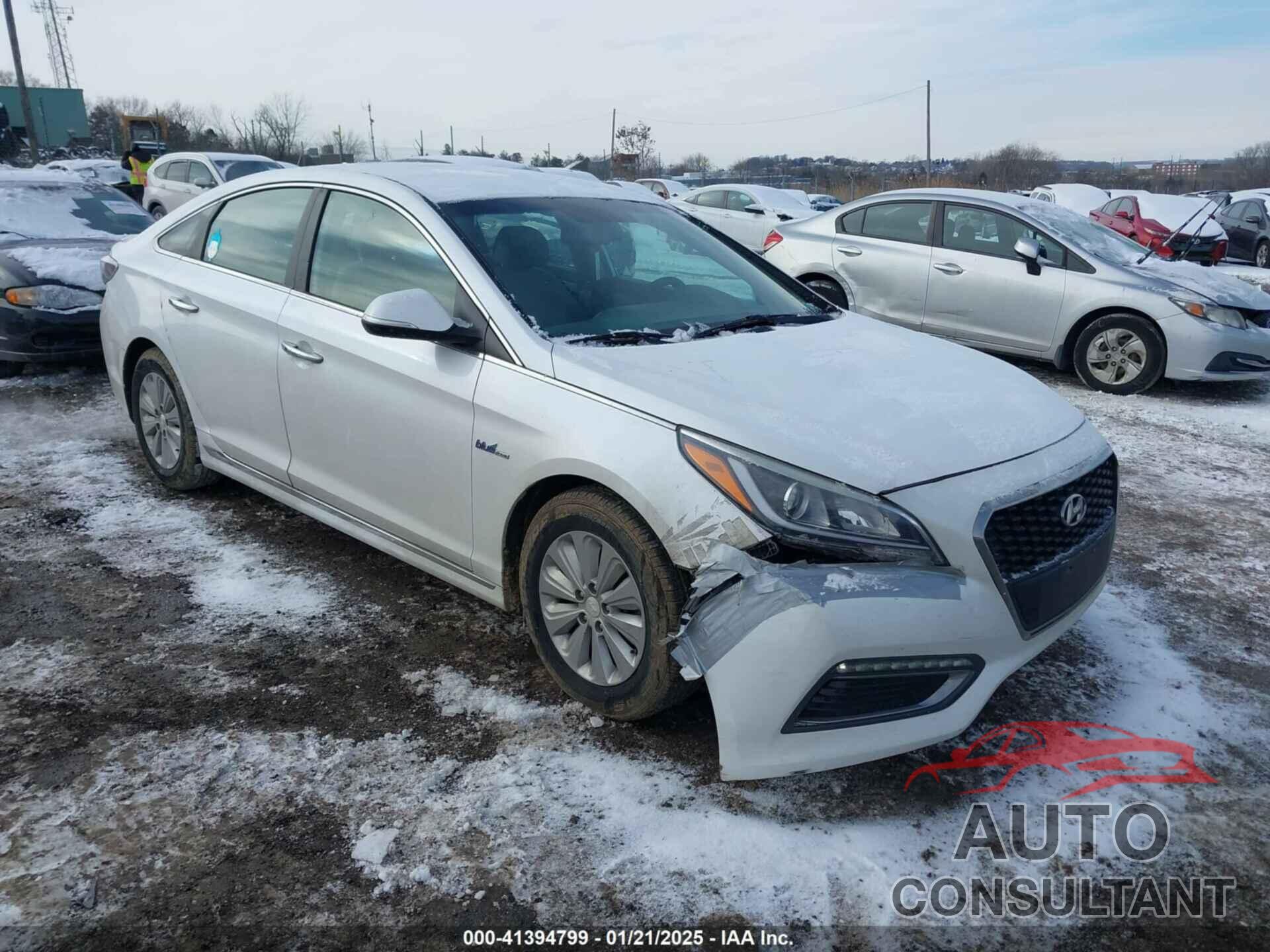 HYUNDAI SONATA HYBRID 2016 - KMHE24L1XGA011566