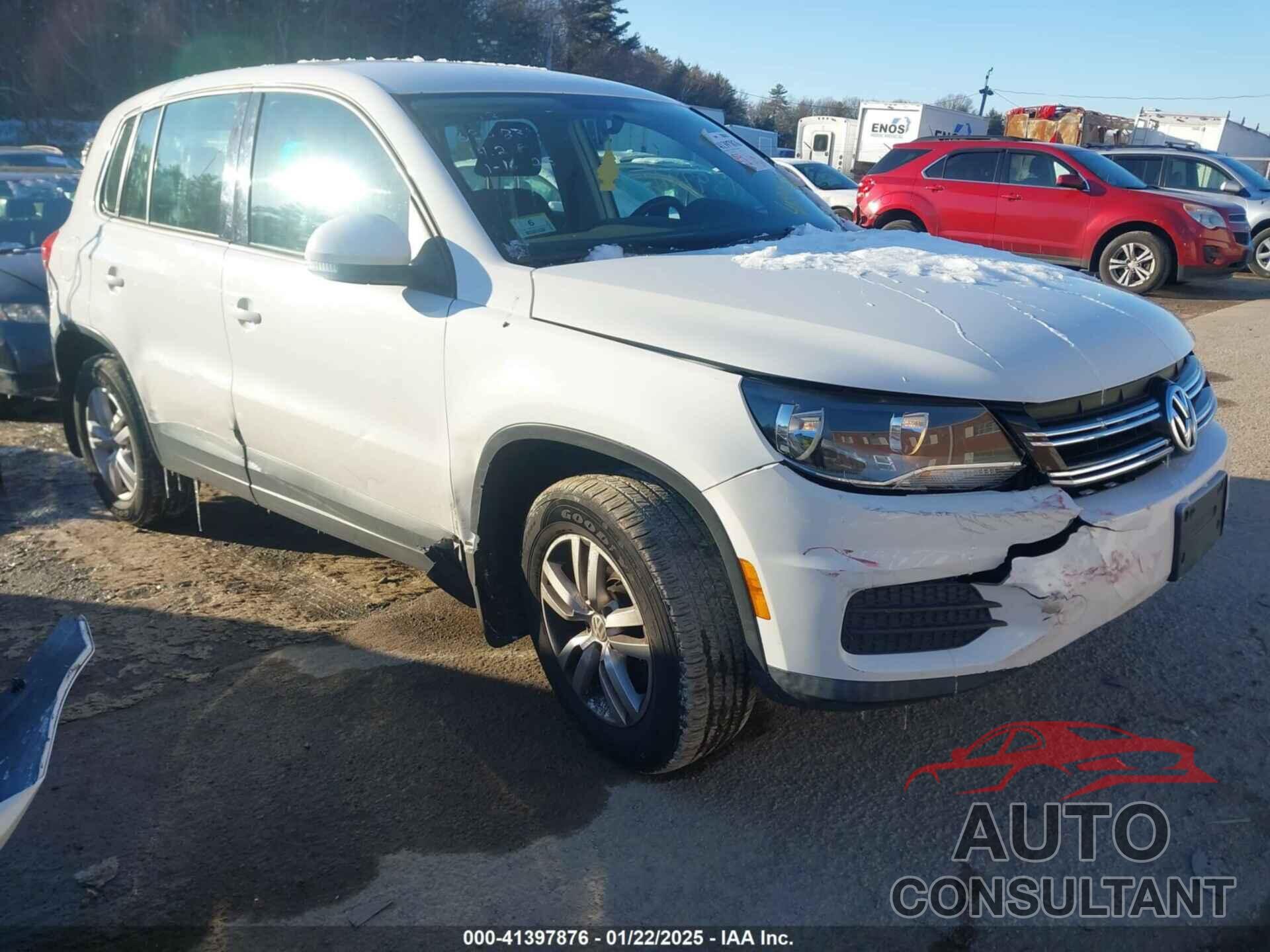 VOLKSWAGEN TIGUAN 2013 - WVGBV3AX3DW608410