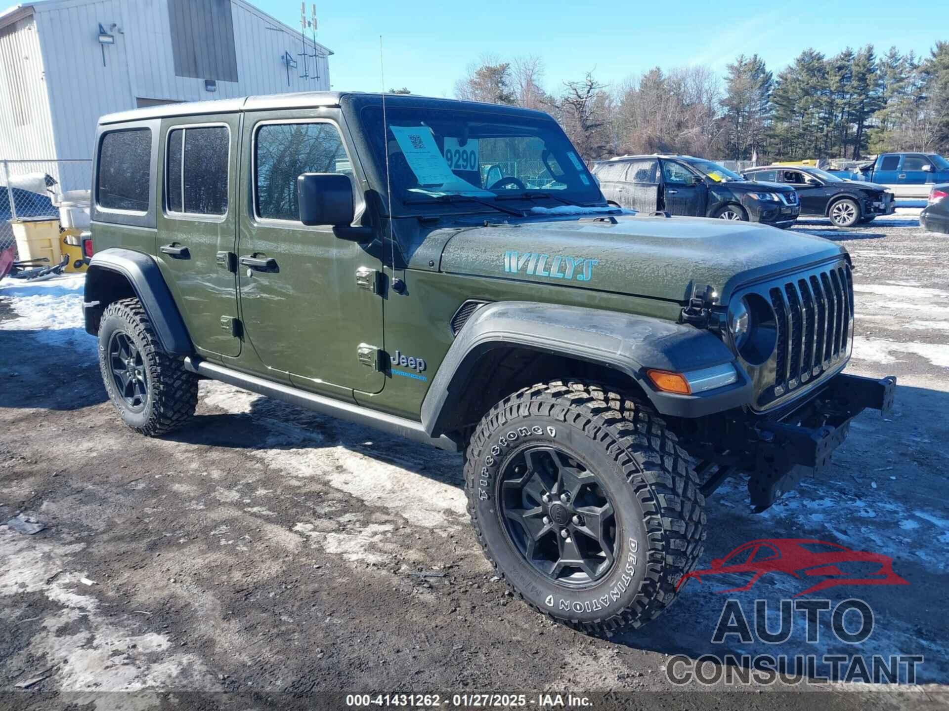 JEEP WRANGLER 4XE 2023 - 1C4JJXN6XPW611698