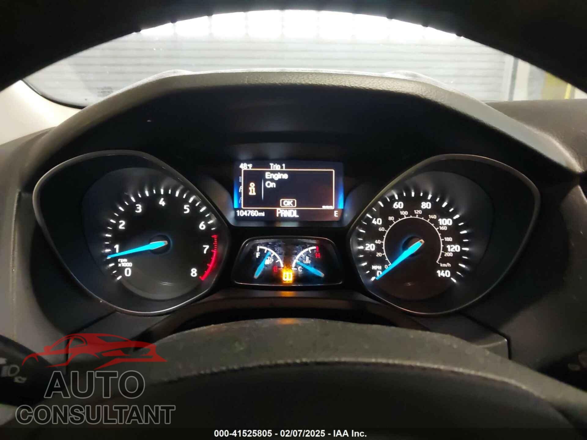 FORD FOCUS 2017 - 1FADP3F22HL292063