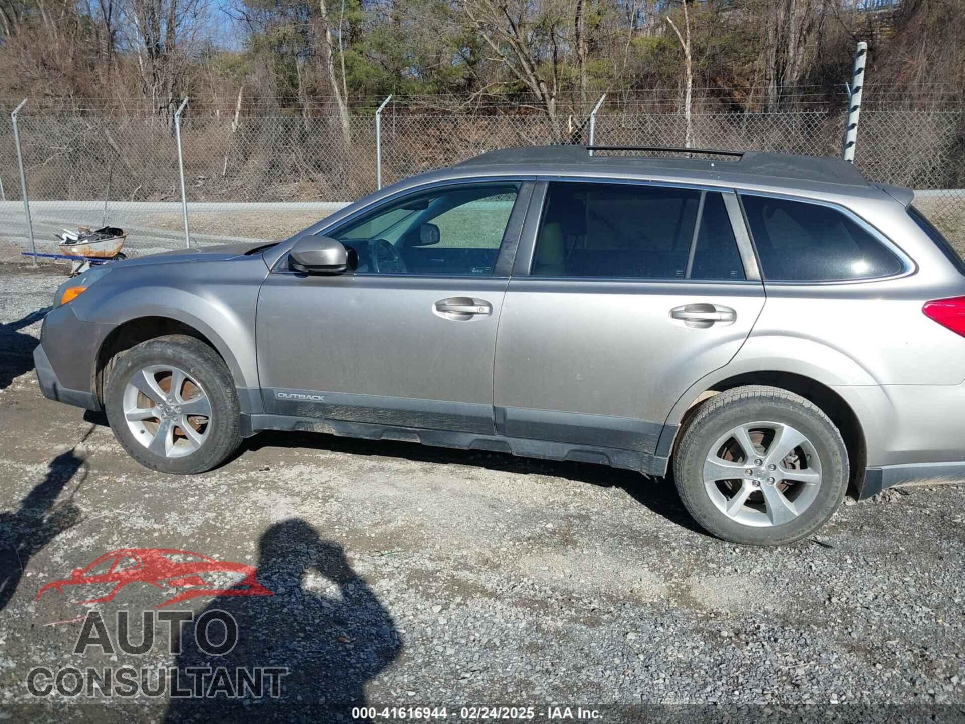 SUBARU OUTBACK 2014 - 4S4BRBLC8E3314268