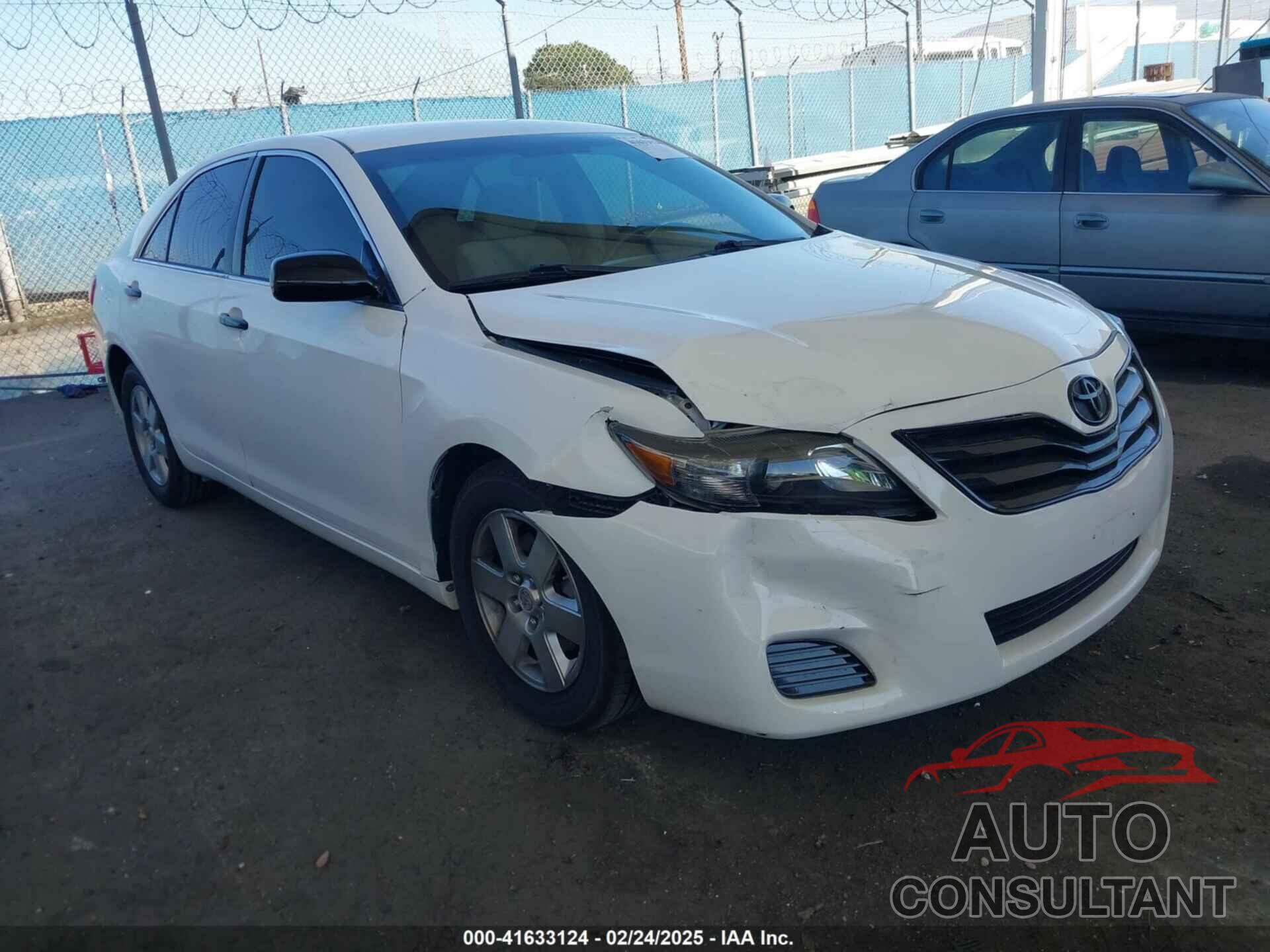 TOYOTA CAMRY 2010 - 4T1BF3EKXAU515127