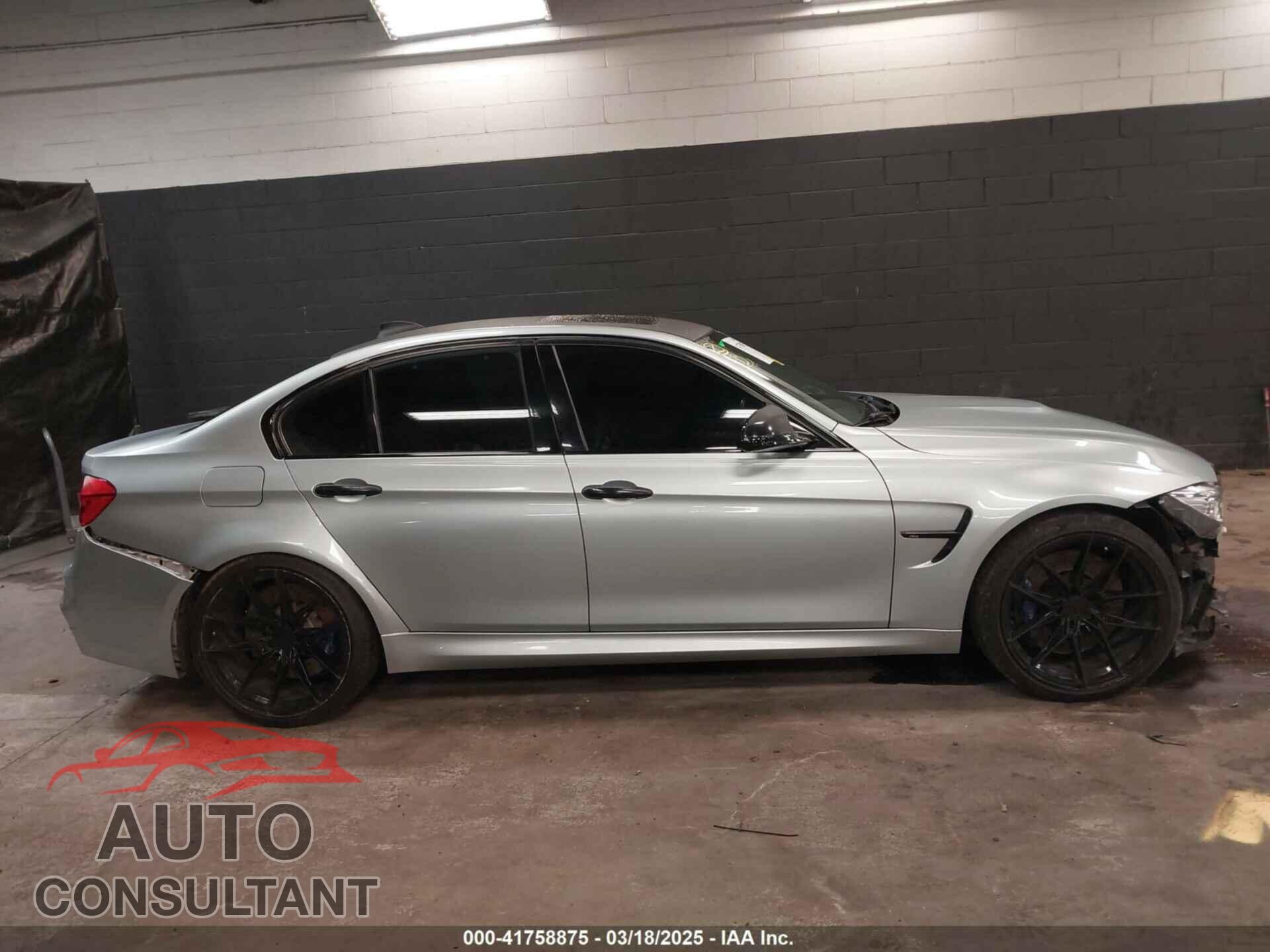 BMW M3 2017 - WBS8M9C51H5G84392