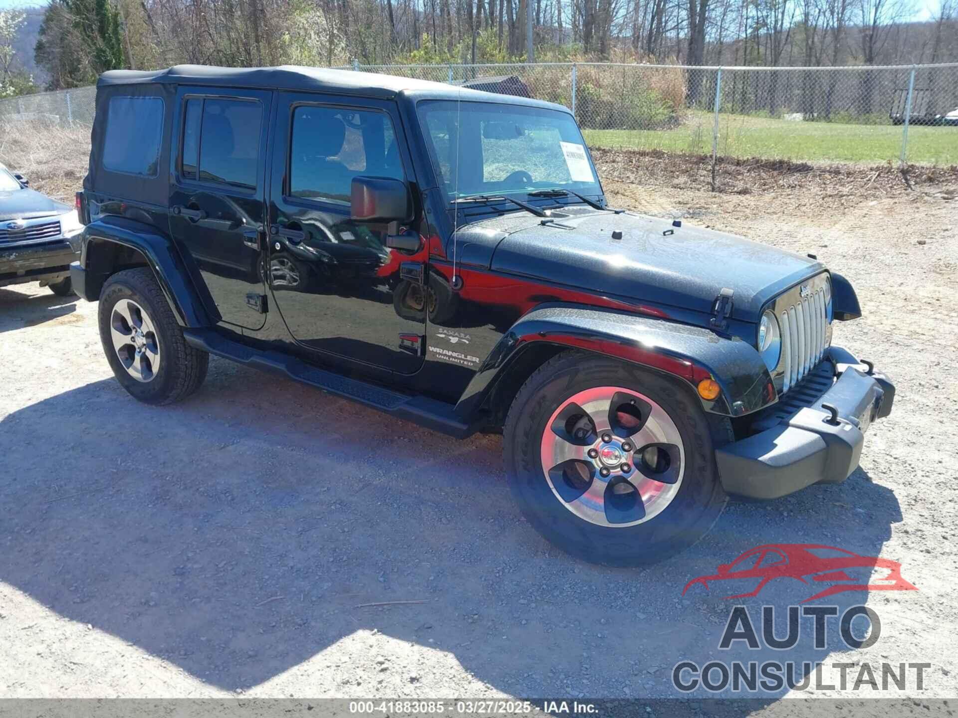 JEEP WRANGLER UNLIMITED 2017 - 1C4BJWEG4HL605843