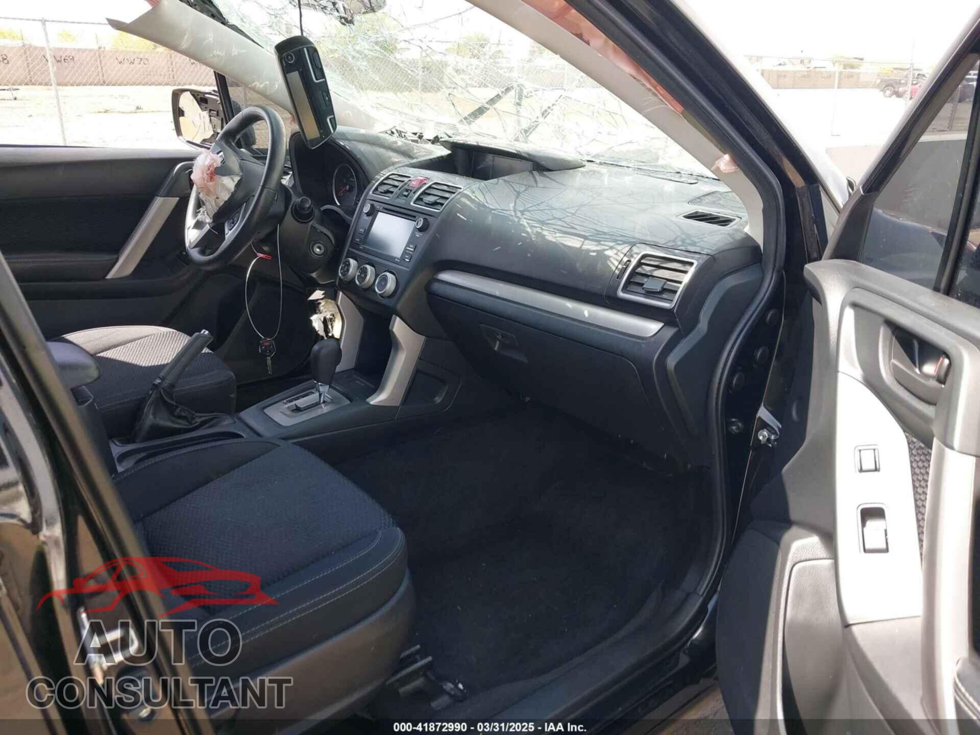 SUBARU FORESTER 2017 - JF2SJABC5HH450342