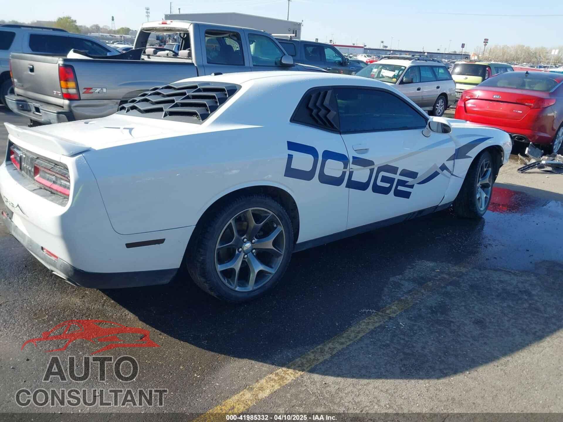 DODGE CHALLENGER 2015 - 2C3CDZAG2FH761610