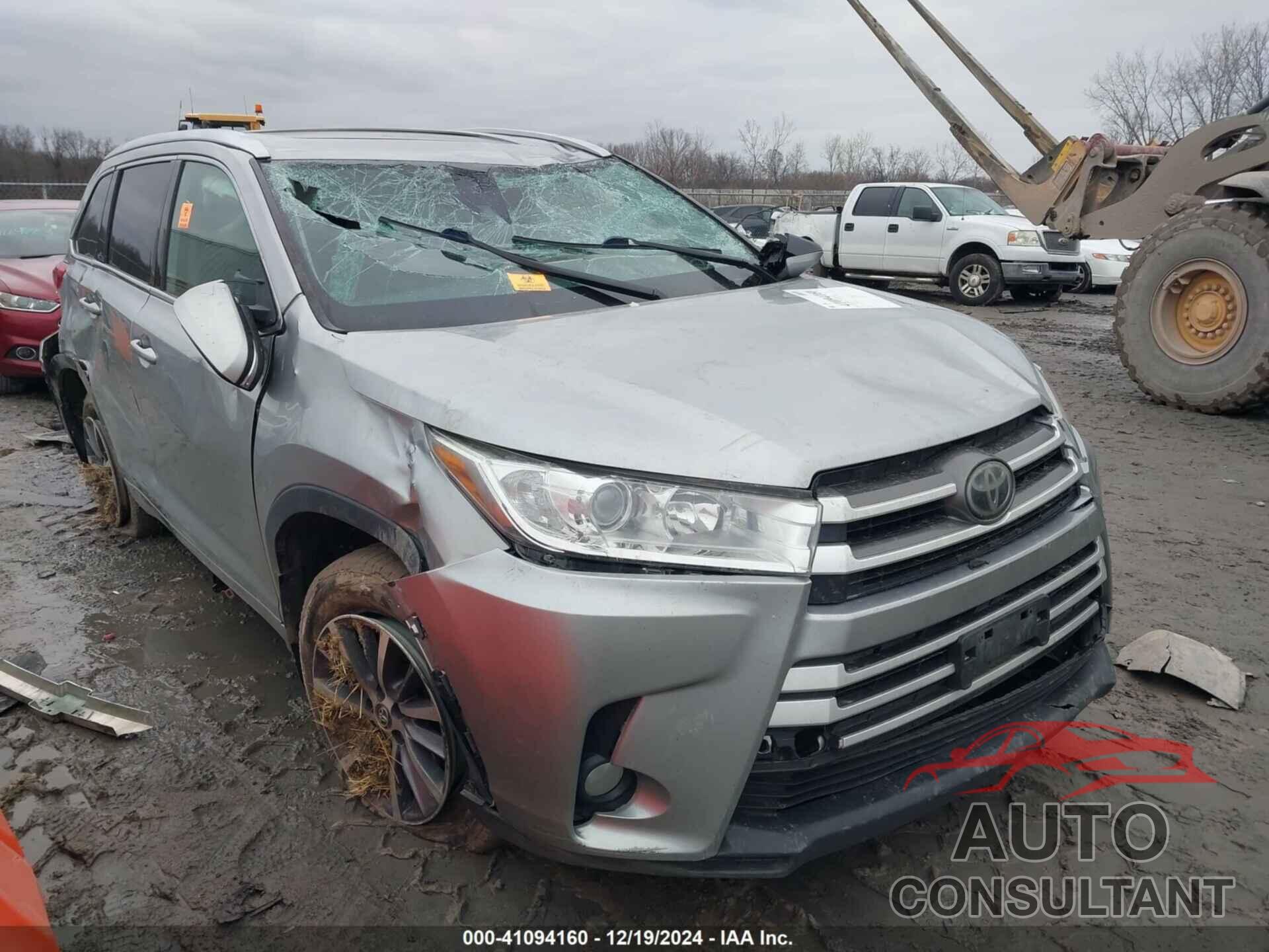 TOYOTA HIGHLANDER 2018 - 5TDJZRFHXJS539994