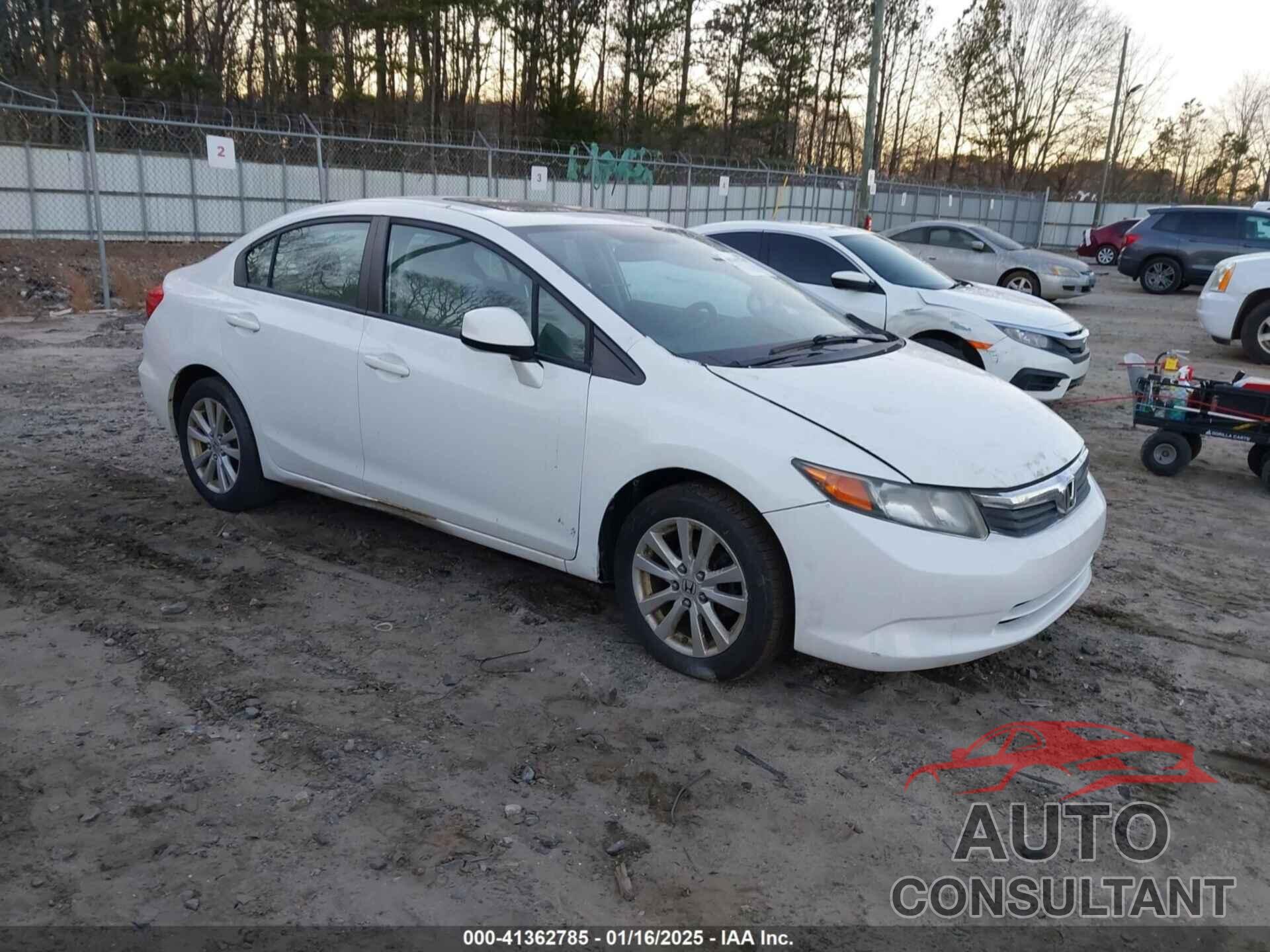 HONDA CIVIC 2012 - 19XFB2F85CE004215