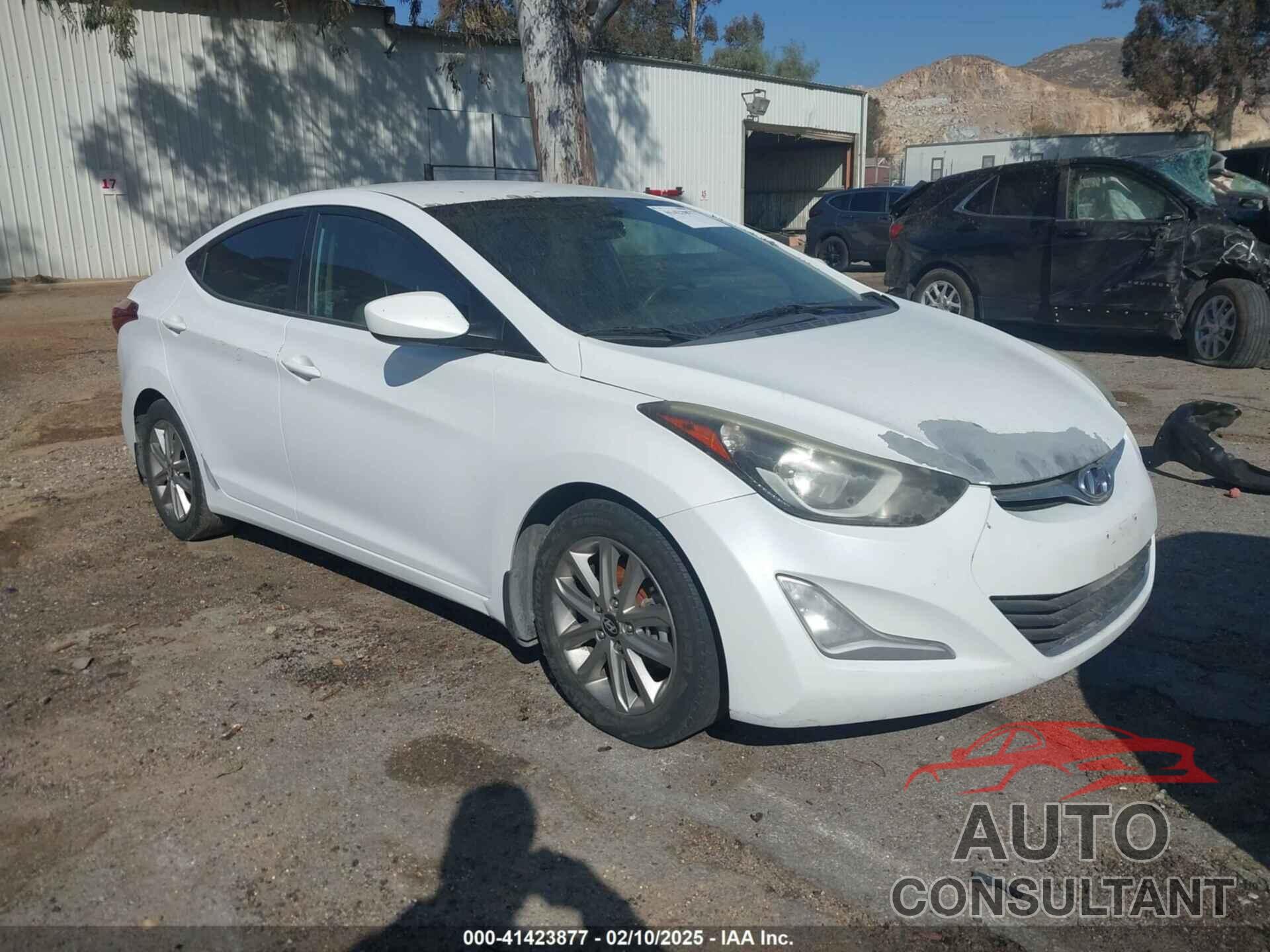HYUNDAI ELANTRA 2016 - 5NPDH4AEXGH713867