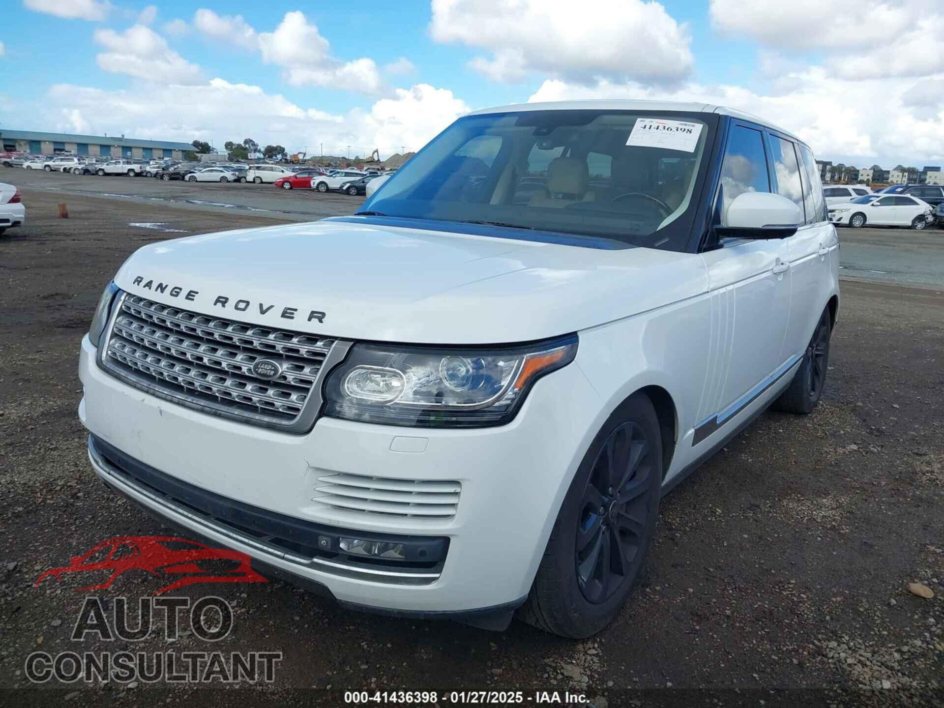 LAND ROVER RANGE ROVER 2013 - SALGS2DF1DA100751