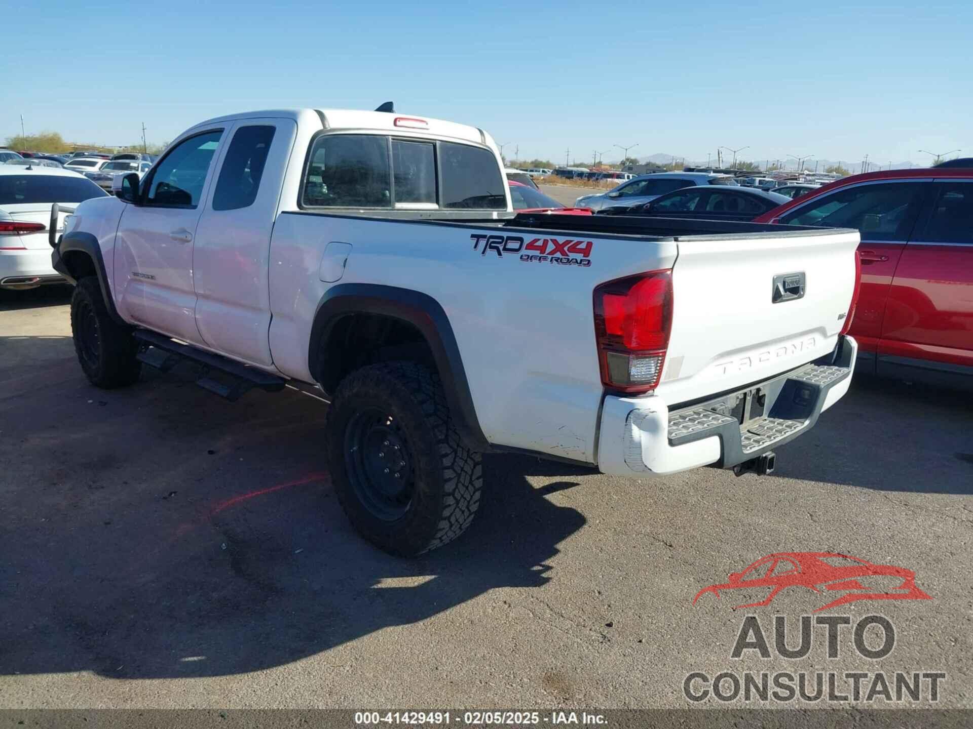 TOYOTA TACOMA 2017 - 5TFSZ5AN6HX099092