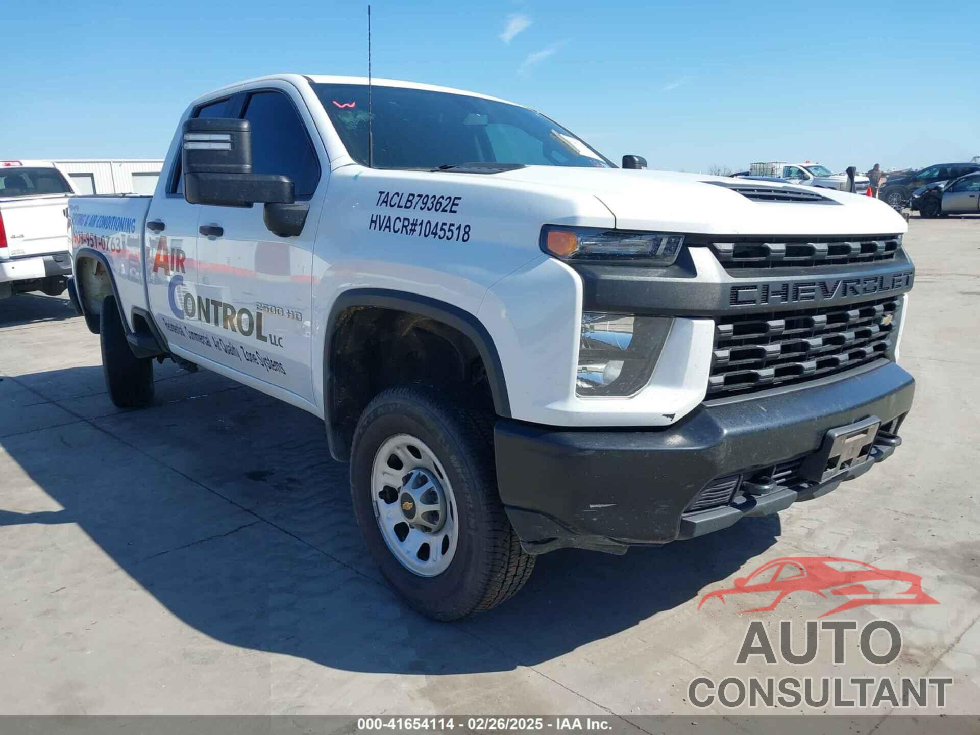 CHEVROLET SILVERADO 2500HD 2020 - 1GC5YLE76LF230357