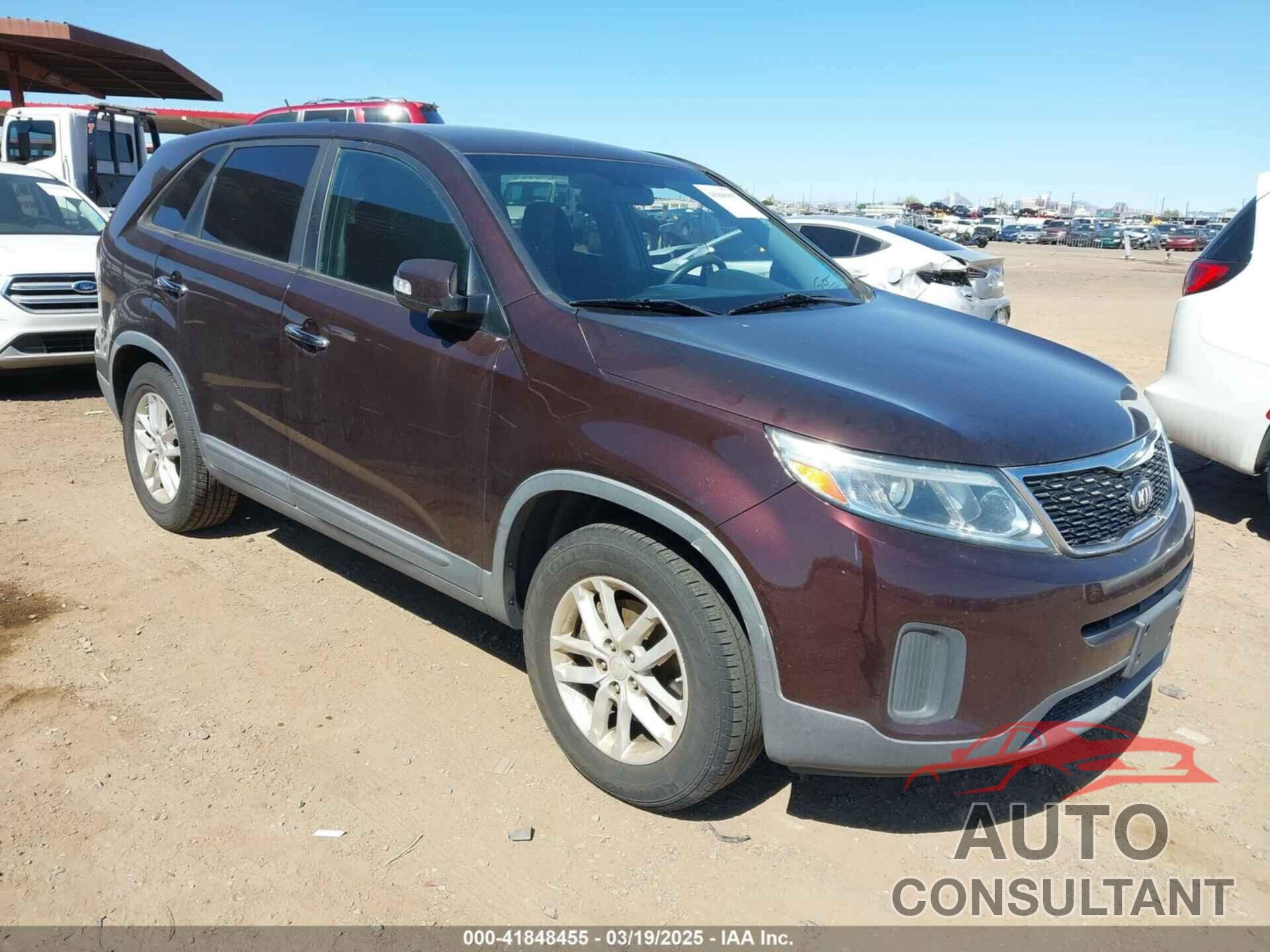 KIA SORENTO 2014 - 5XYKT3A68EG480195