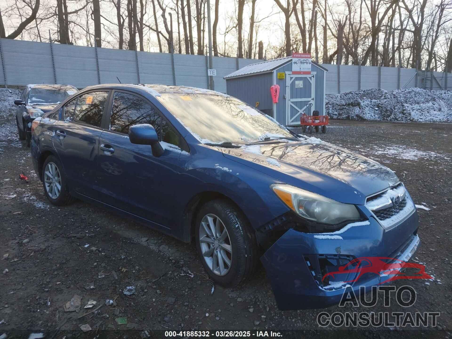 SUBARU IMPREZA 2012 - JF1GJAC67CH026205
