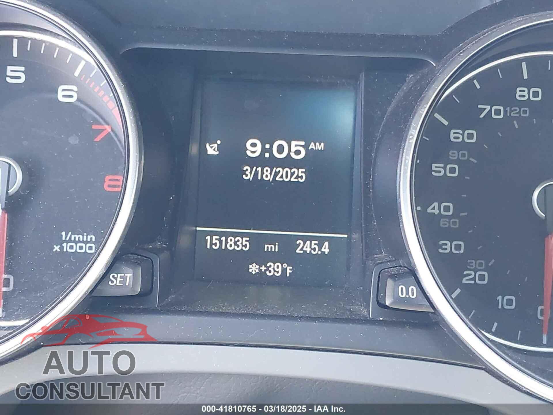 AUDI A5 2014 - WAULFAFR5EA040385
