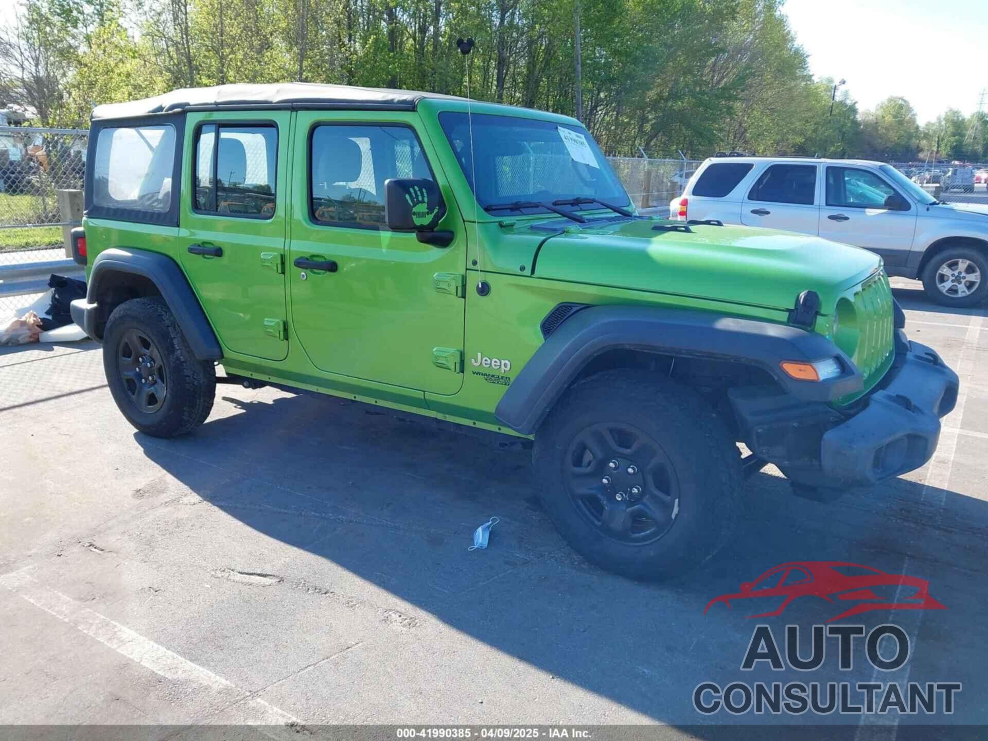 JEEP WRANGLER UNLIMITED 2018 - 1C4HJXDG8JW287876