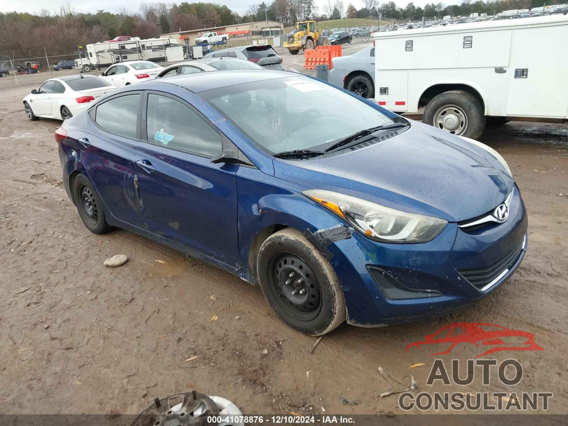 HYUNDAI ELANTRA 2016 - 5NPDH4AE1GH746126