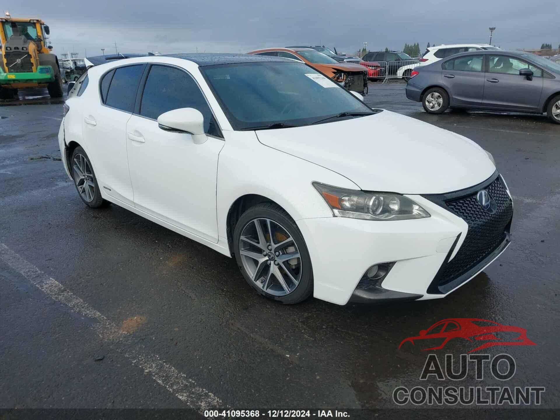 LEXUS CT 200H 2015 - JTHKD5BH2F2229305