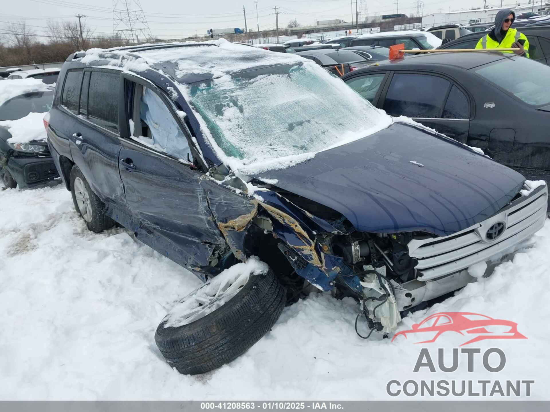 TOYOTA HIGHLANDER 2011 - 5TDBK3EHXBS062394