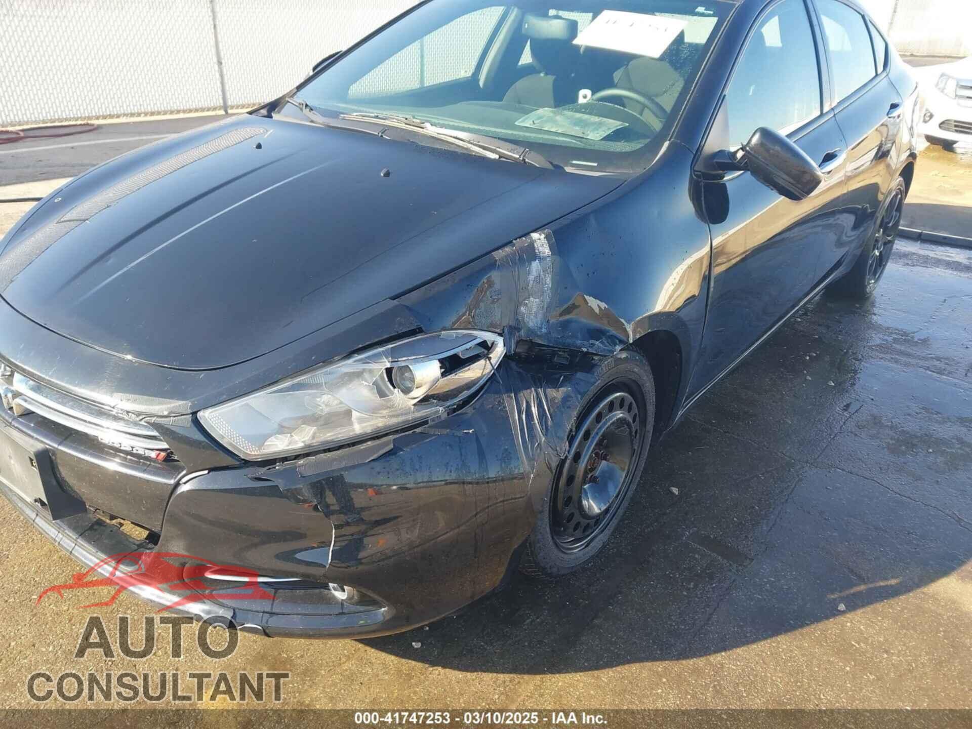 DODGE DART 2013 - 1C3CDFCA5DD132697