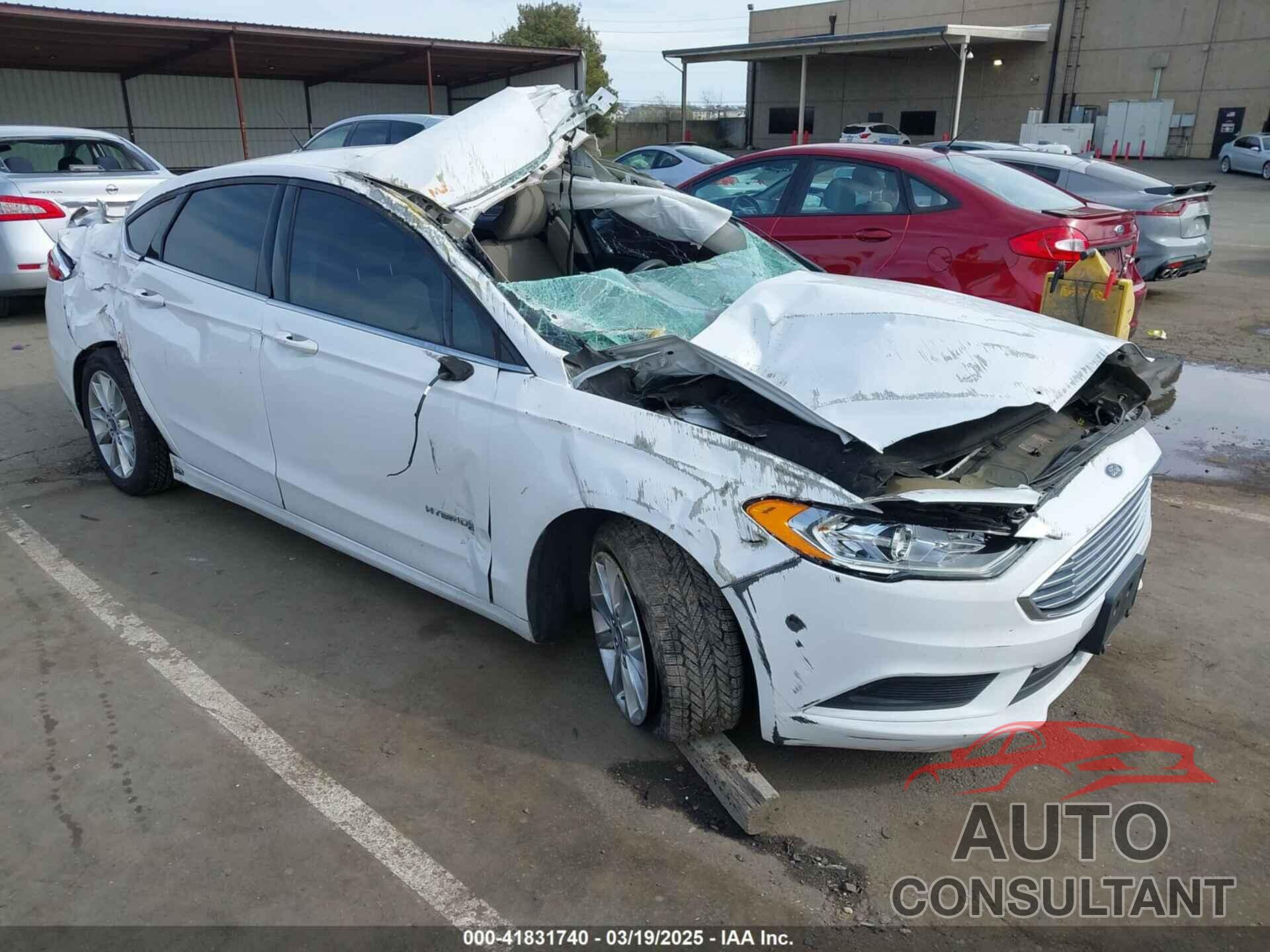 FORD FUSION HYBRID 2017 - 3FA6P0UU6HR264912